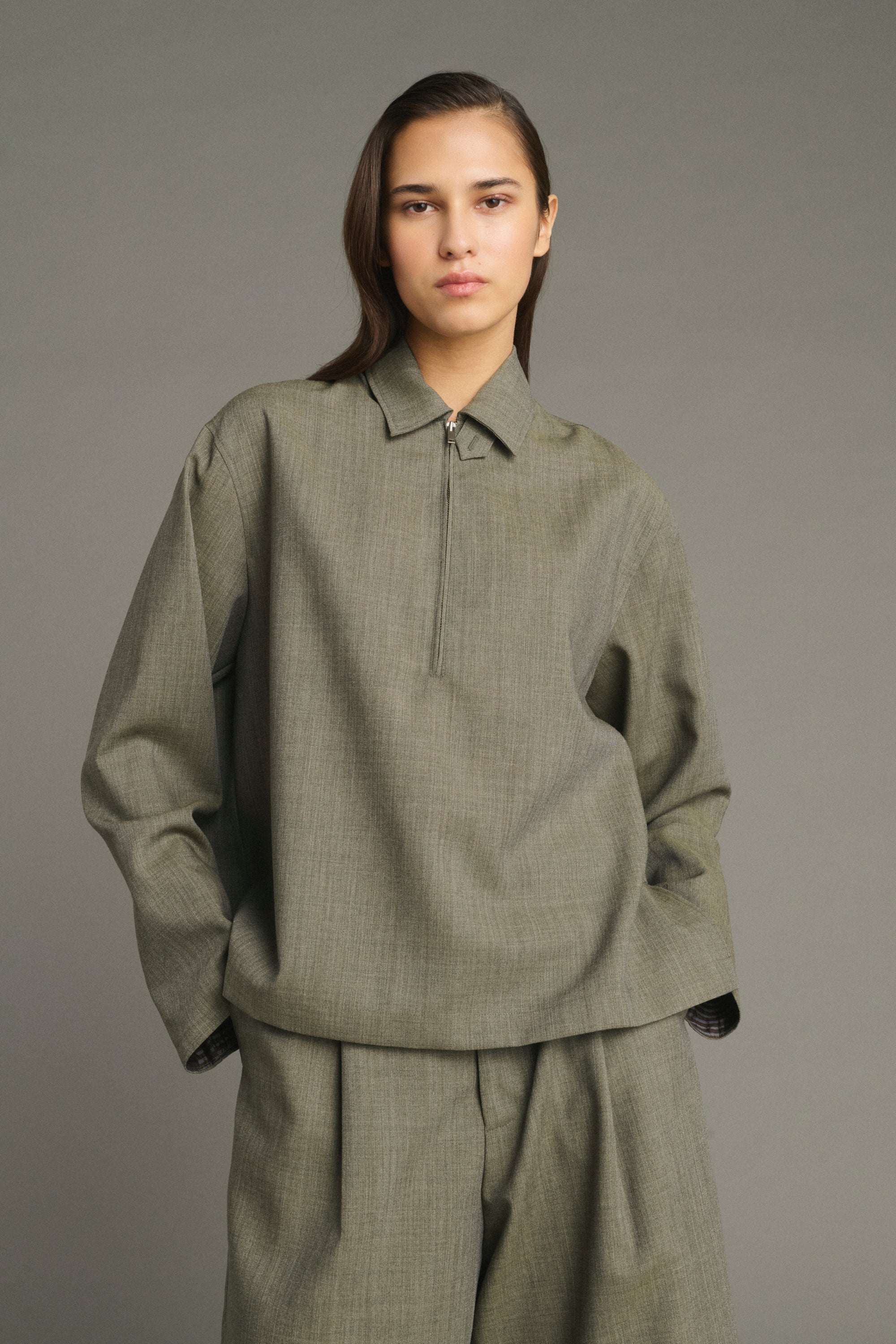 Blouse JESSIE Sage Green
