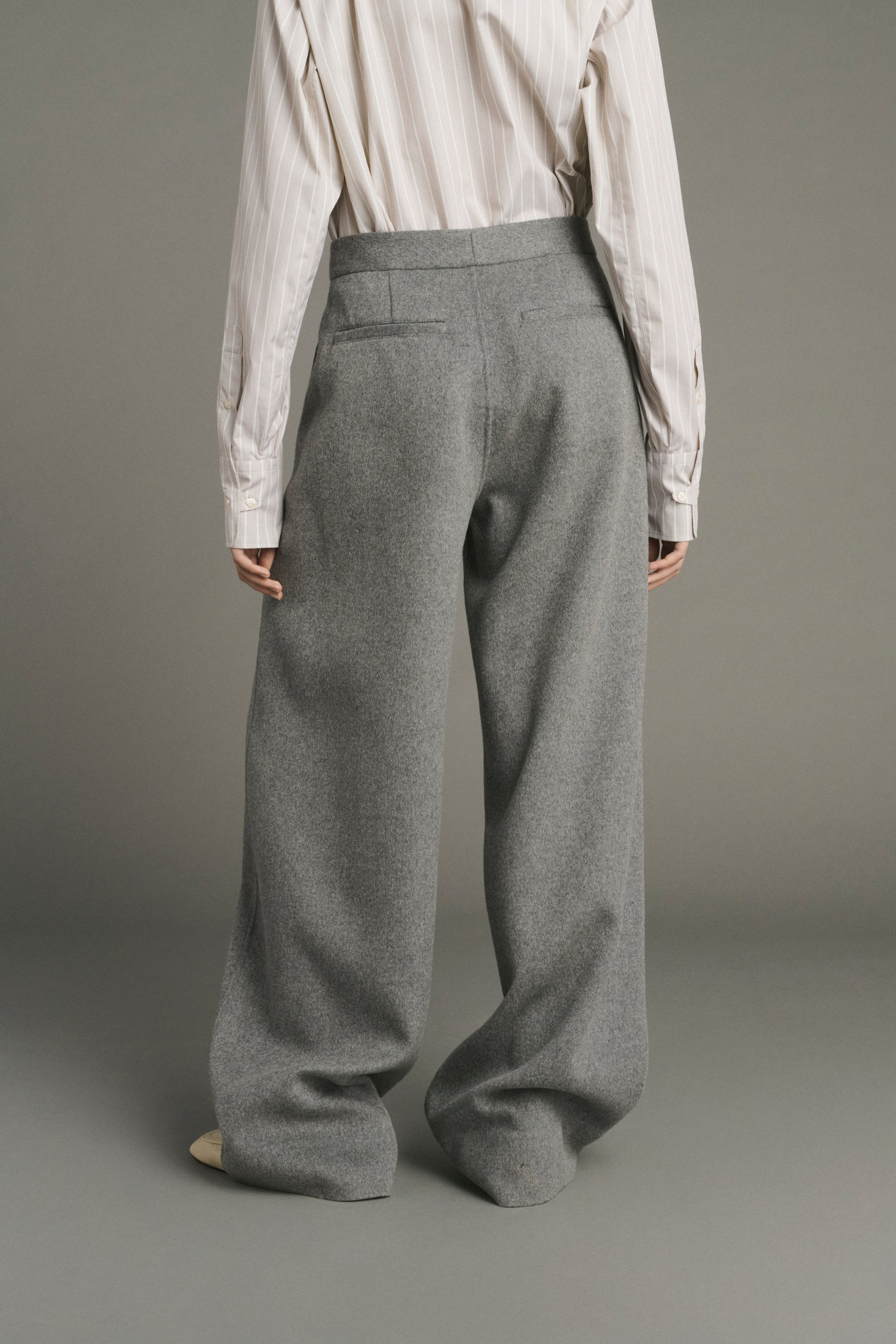 Trousers HORATIO Light Gray