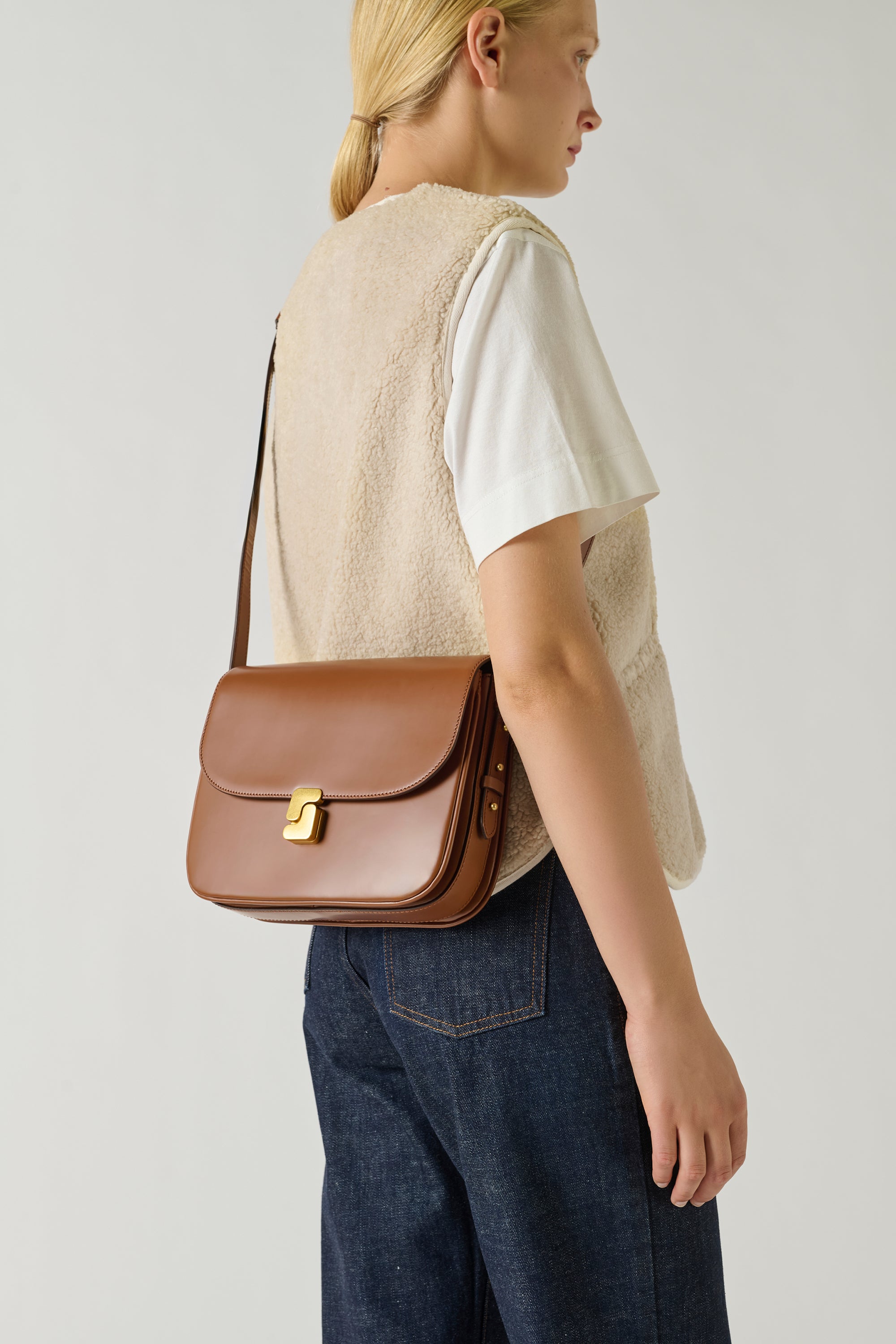 Bellissima Maxi Bag in Hazelnut: Everyday Chic | Soeur