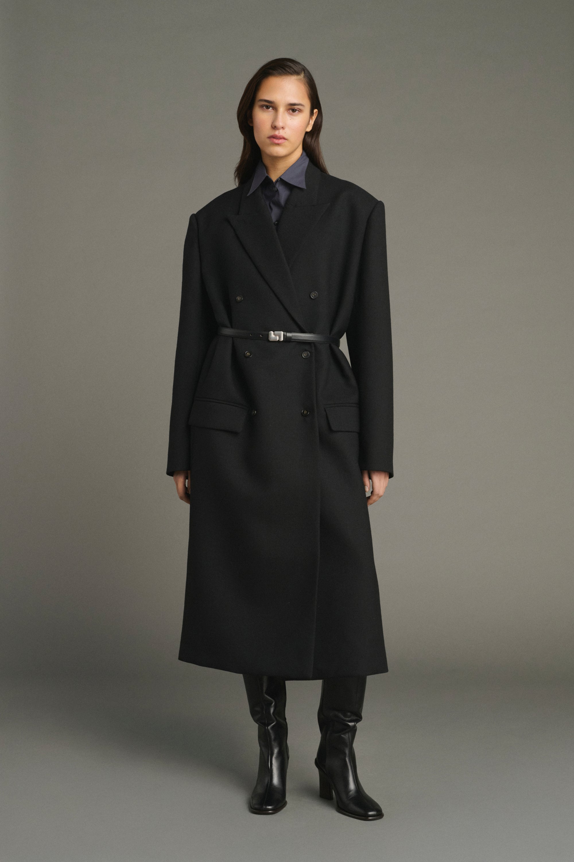 Coat JIM Black