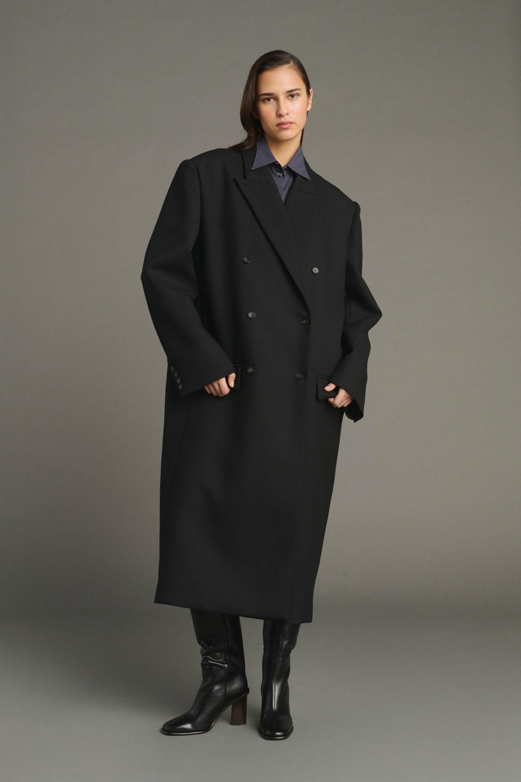 Coat JIM Black