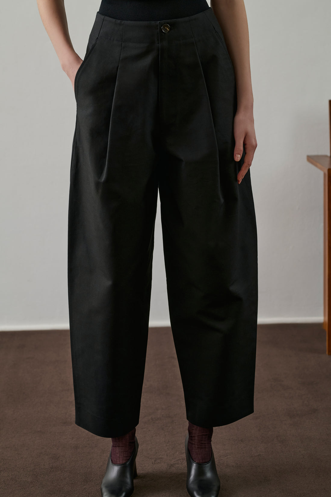 Pantalon Daley - Noir - Coton - Femme