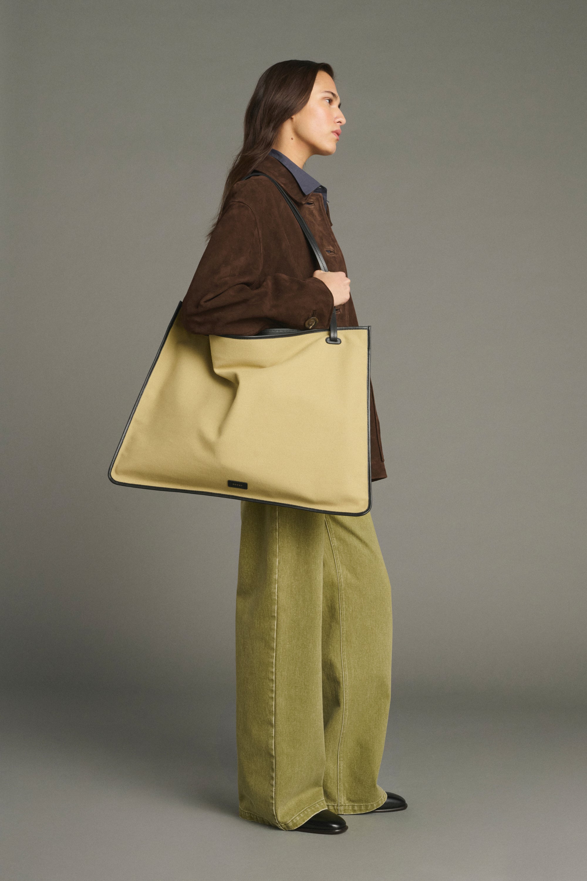 Tote Bag DARLA Beige/Black
