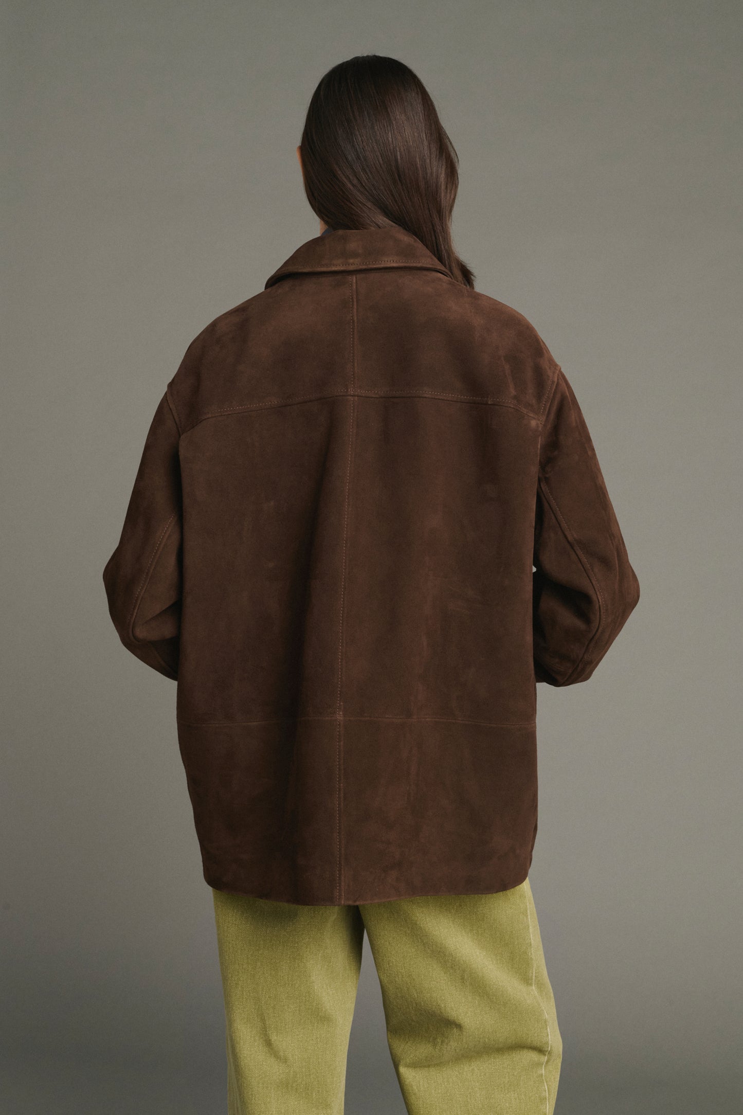 Chaqueta Vincenzo - Ébano - Cuero - Mujer