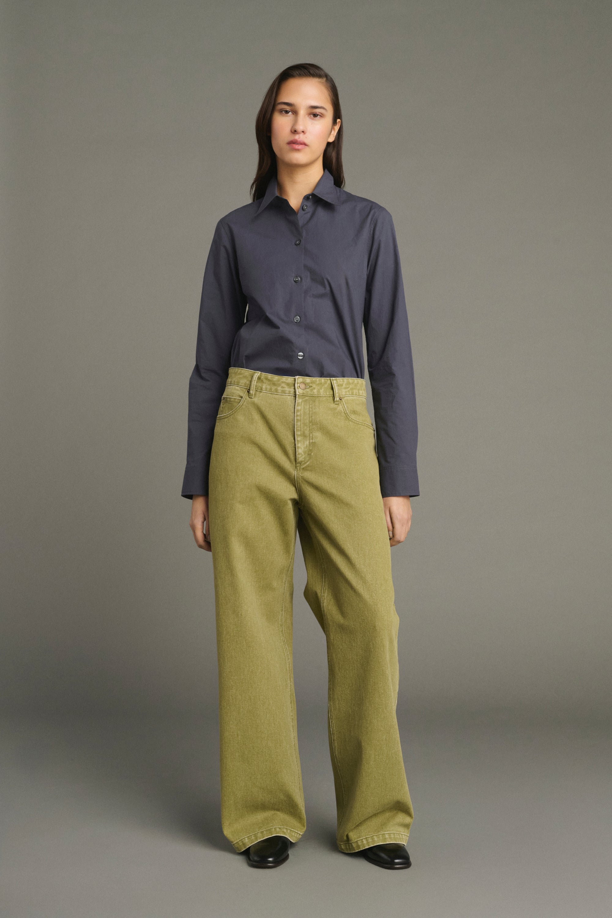 Jeans CALVIN Olive Green