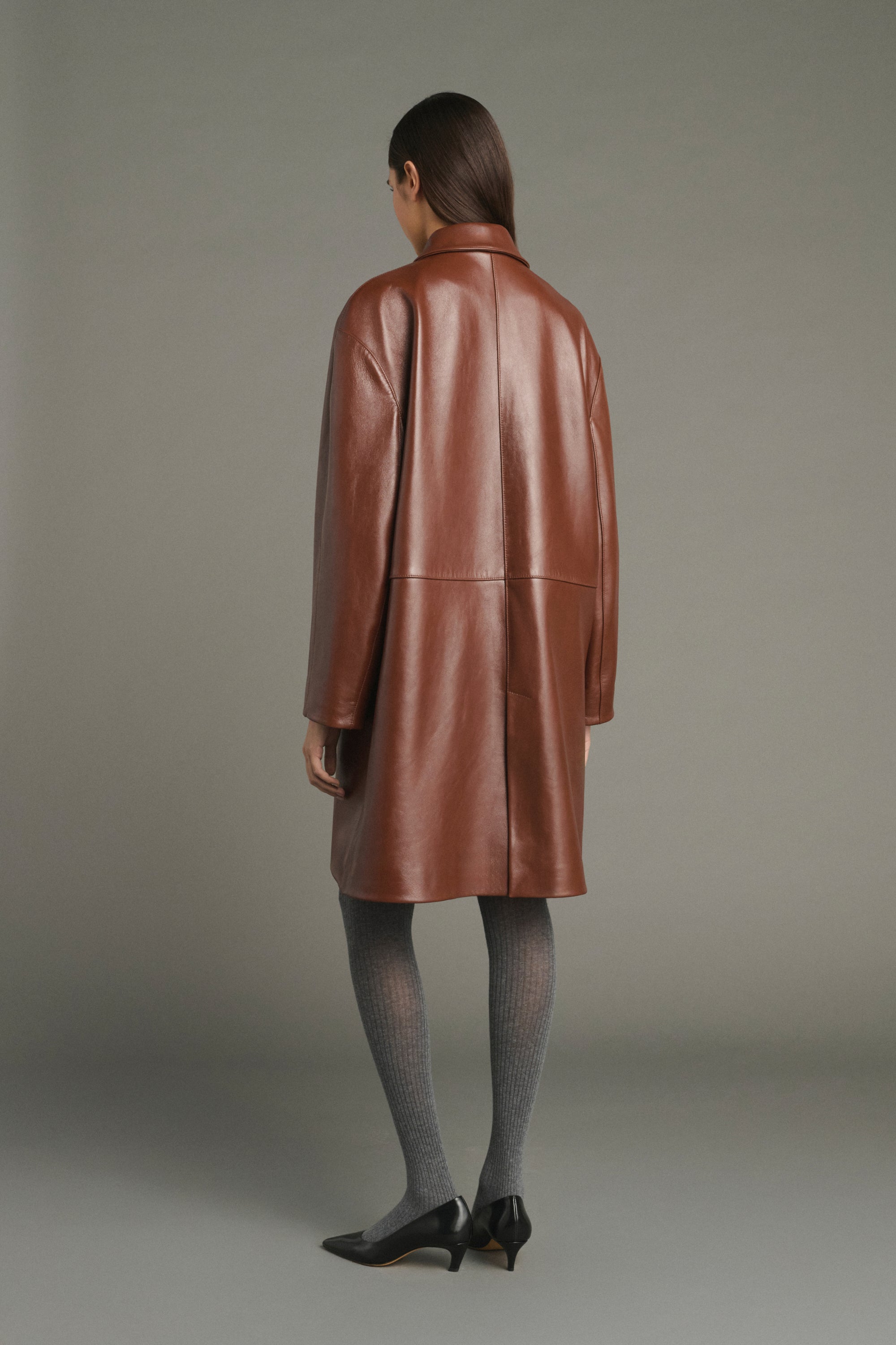 Coat LOGAN ACAJOU