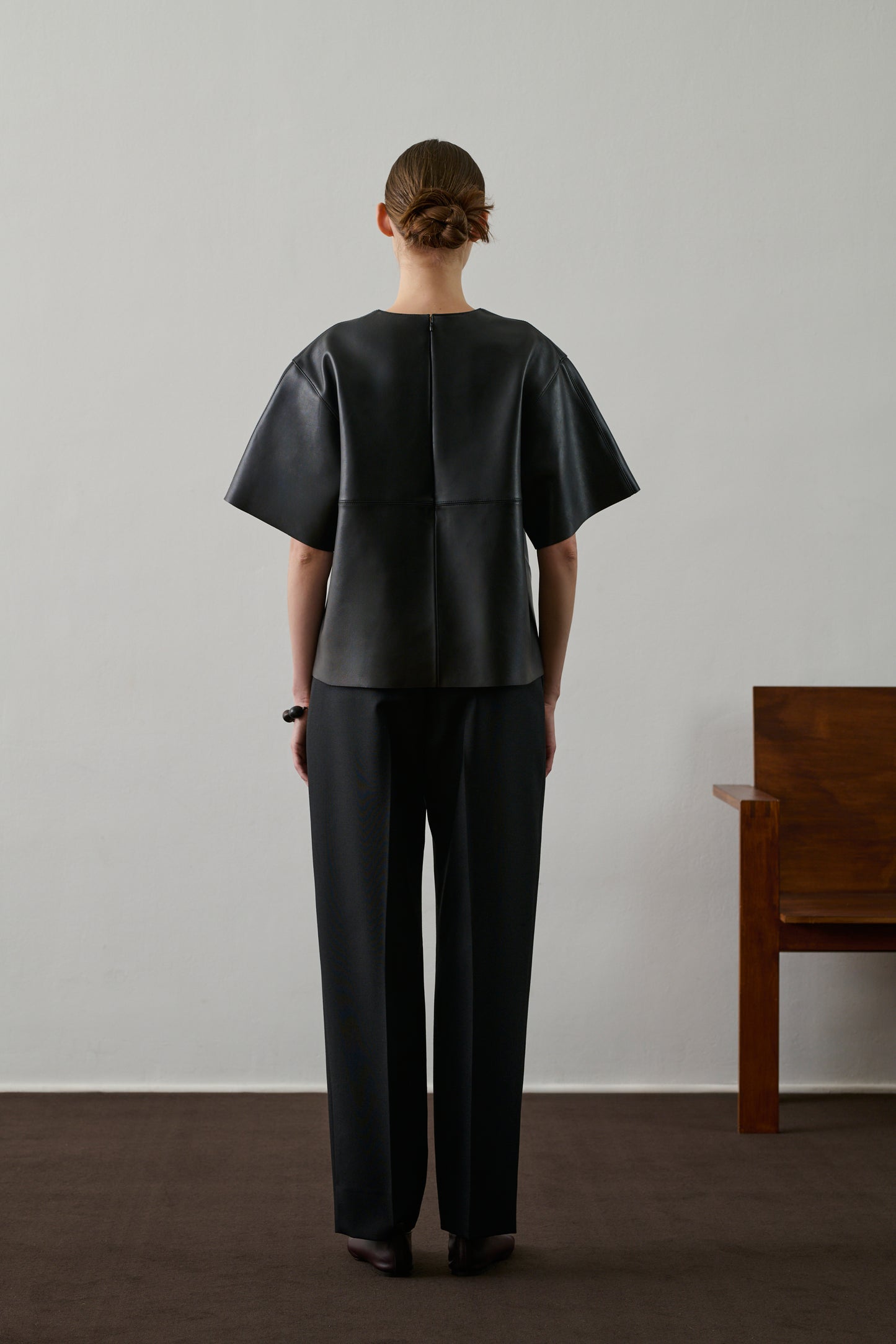 Pantalon Ferrel - Noir - Laine - Femme