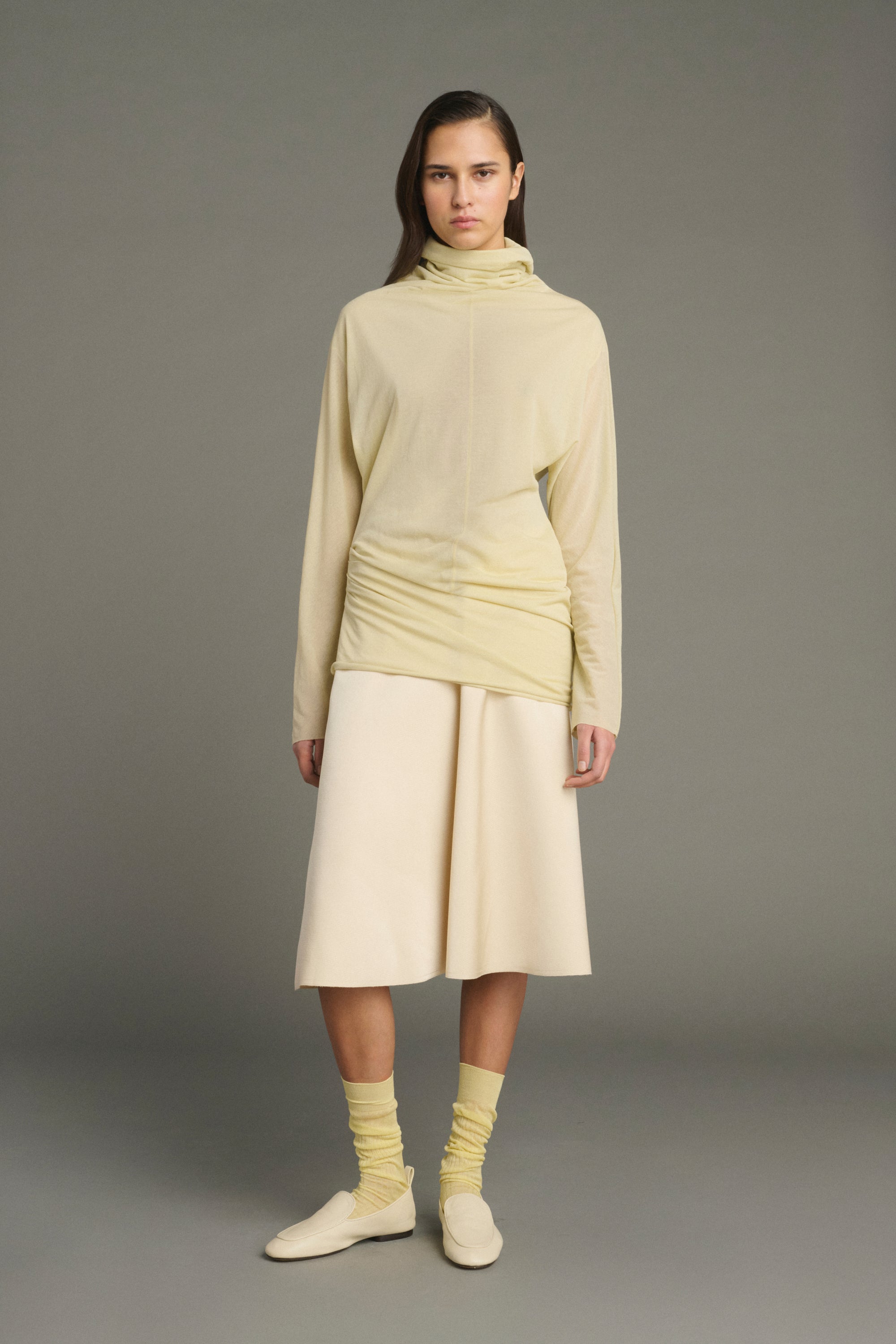 Socks BACH Pale Yellow