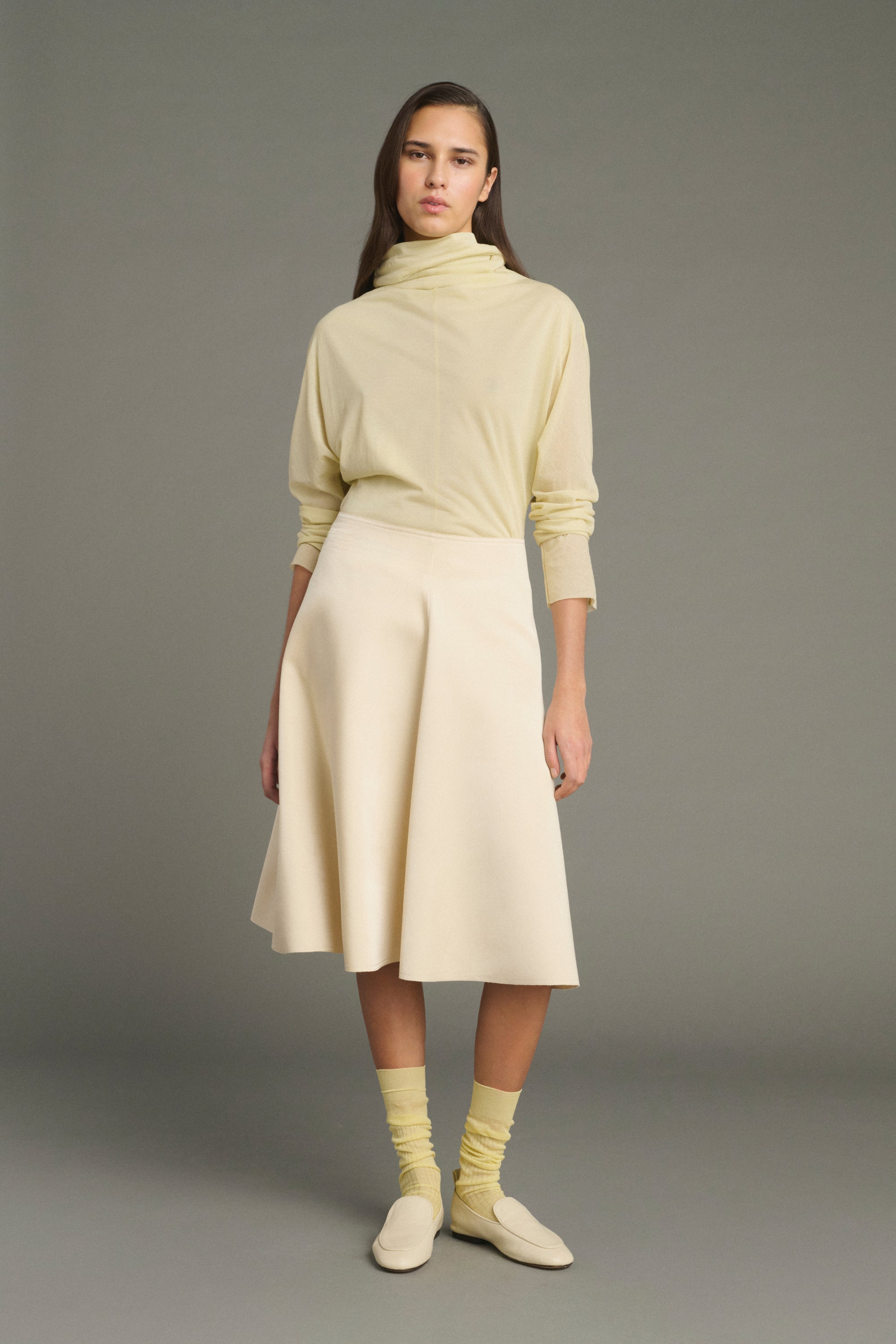 Skirt KELYA Cream