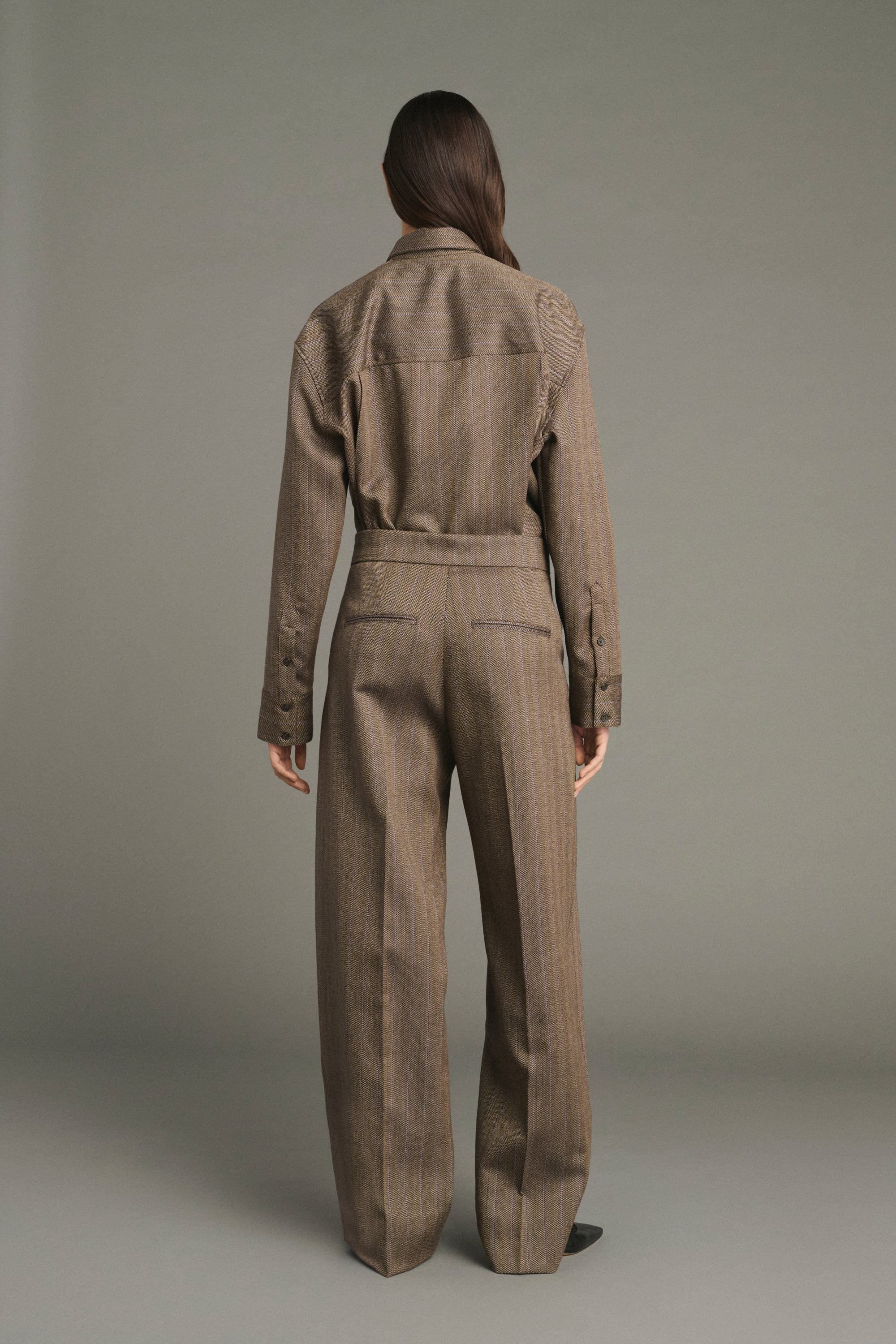 Trousers JOCELYN Brown/PARME
