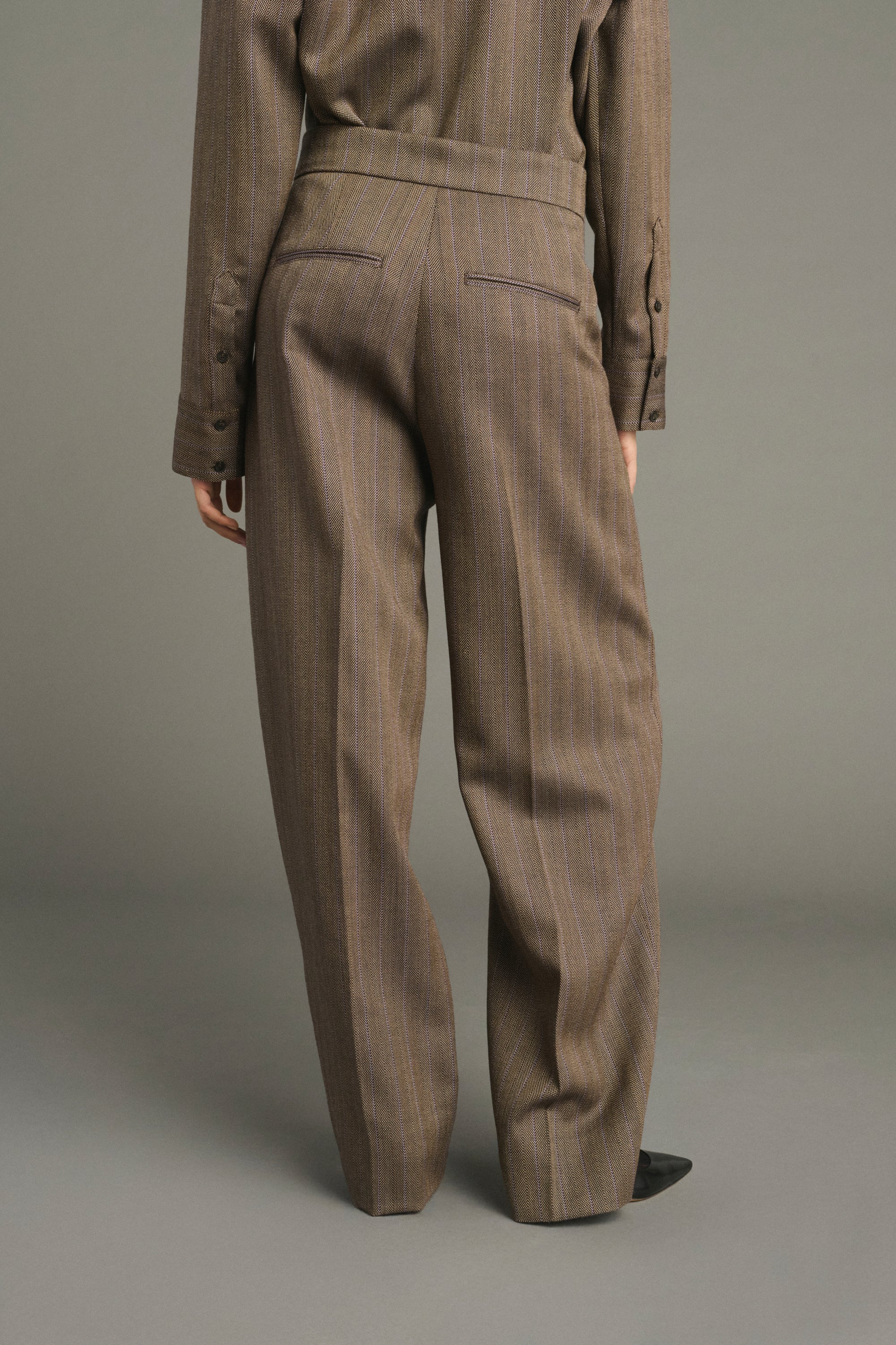 Trousers JOCELYN Brown/PARME