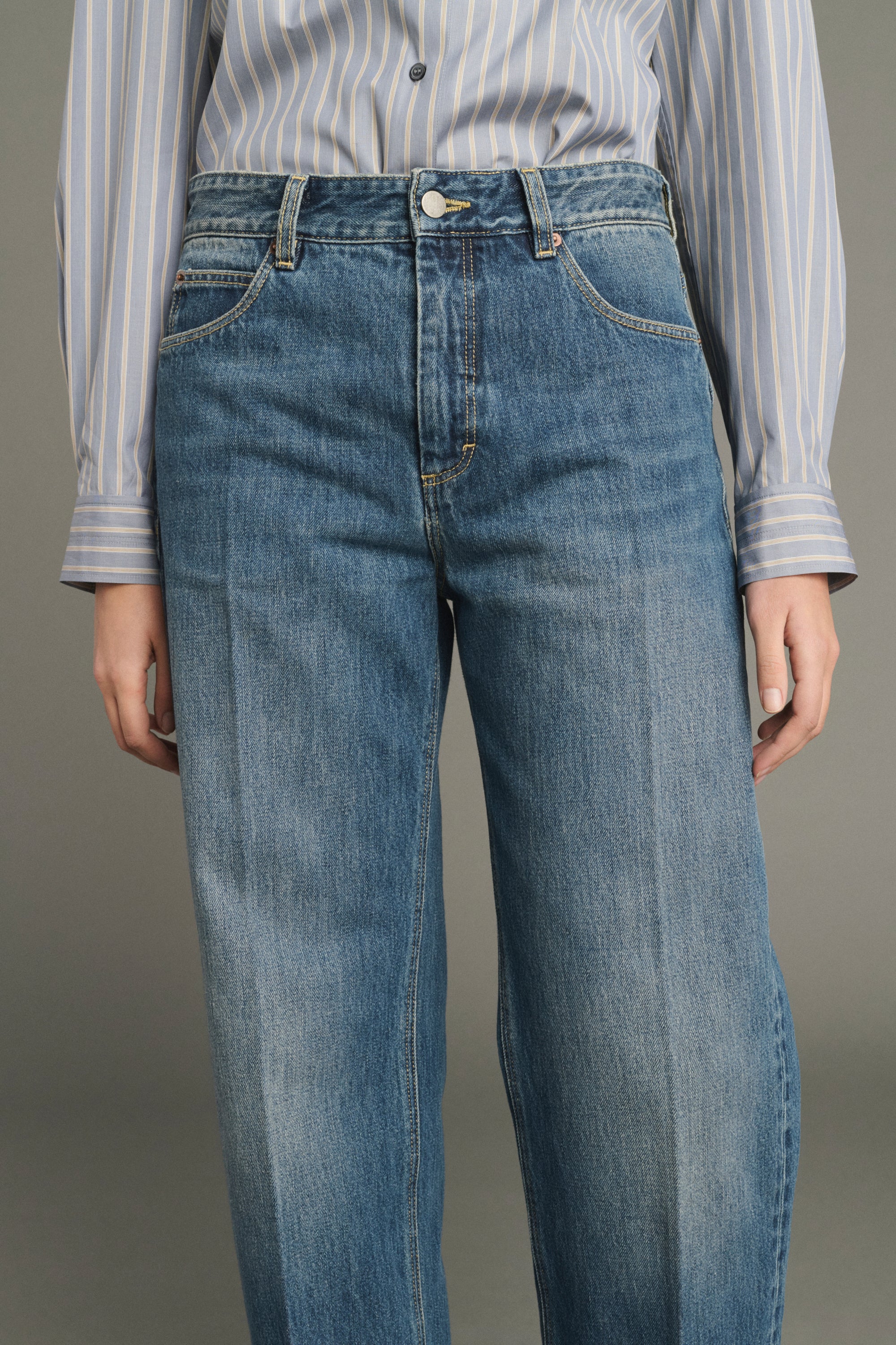 Jeans JERRY Denim Washed Blue