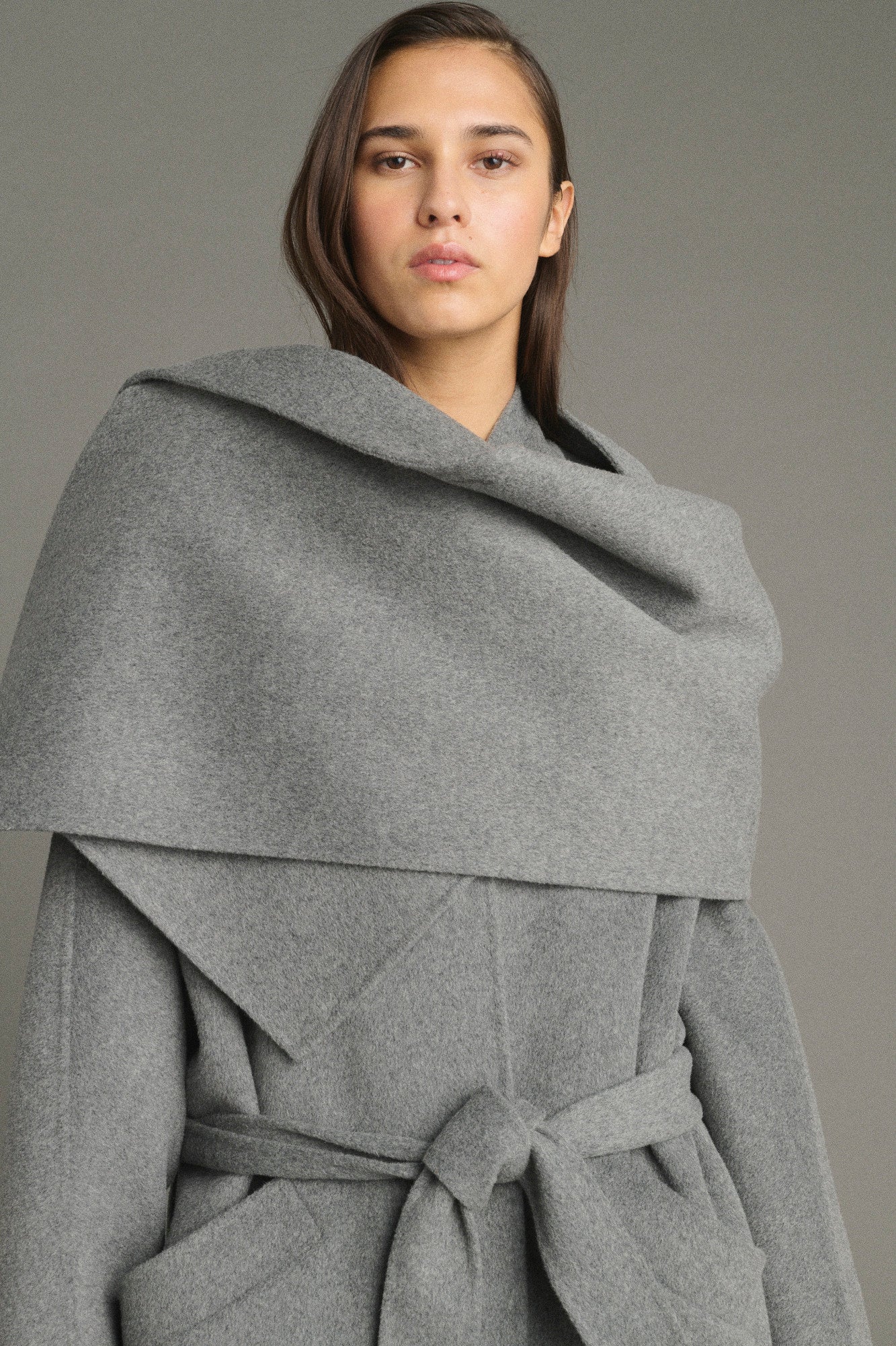 Coat HARROW Light Gray
