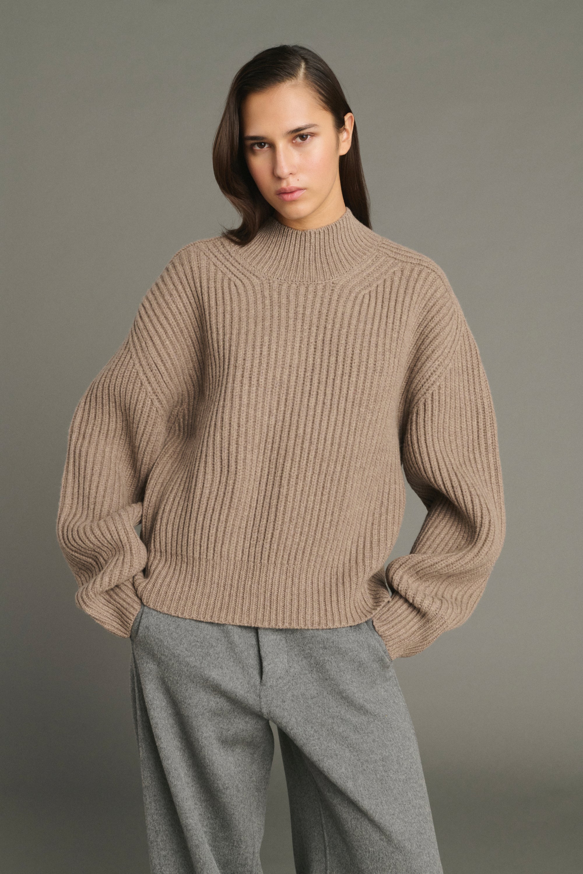 Sweater FLAMAND Heather Beige