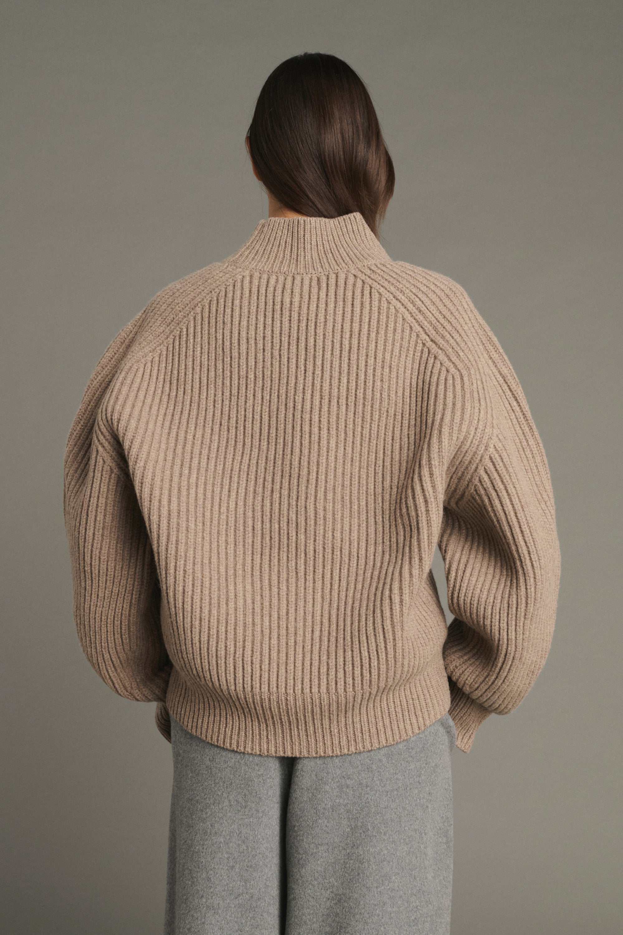 Sweater FLAMAND Heather Beige