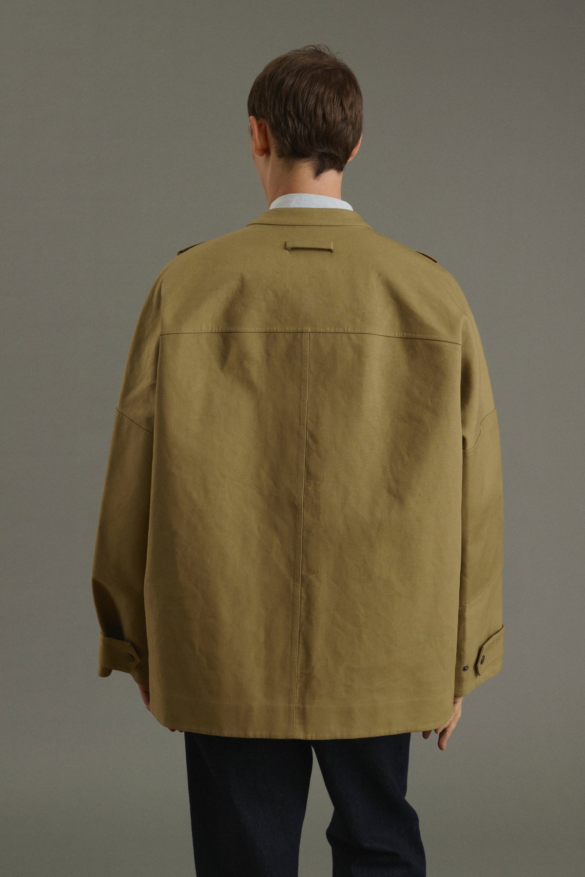 Manteau Martin - Beige - Coton - Homme vue 4