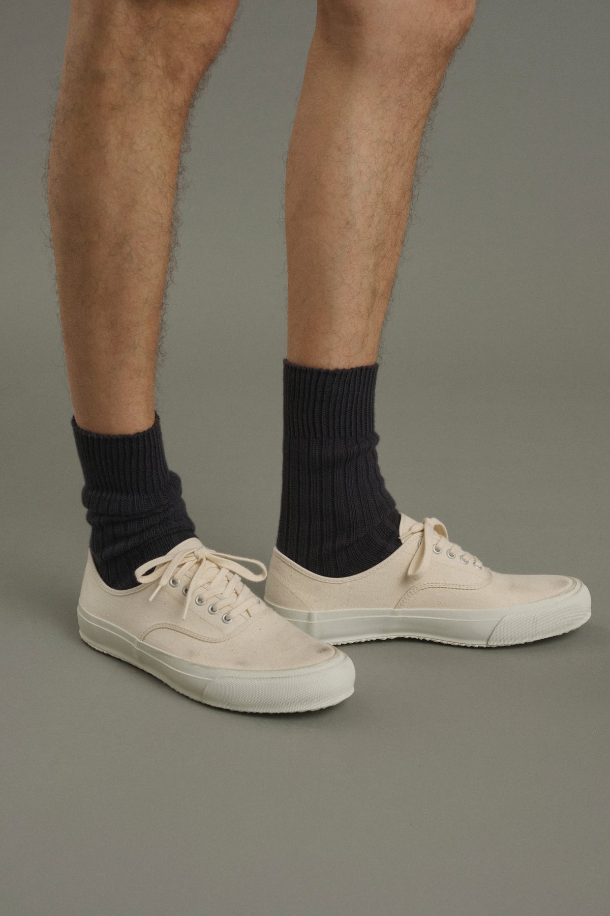 Chaussettes Barth - Gris Anthracite - Coton - Homme