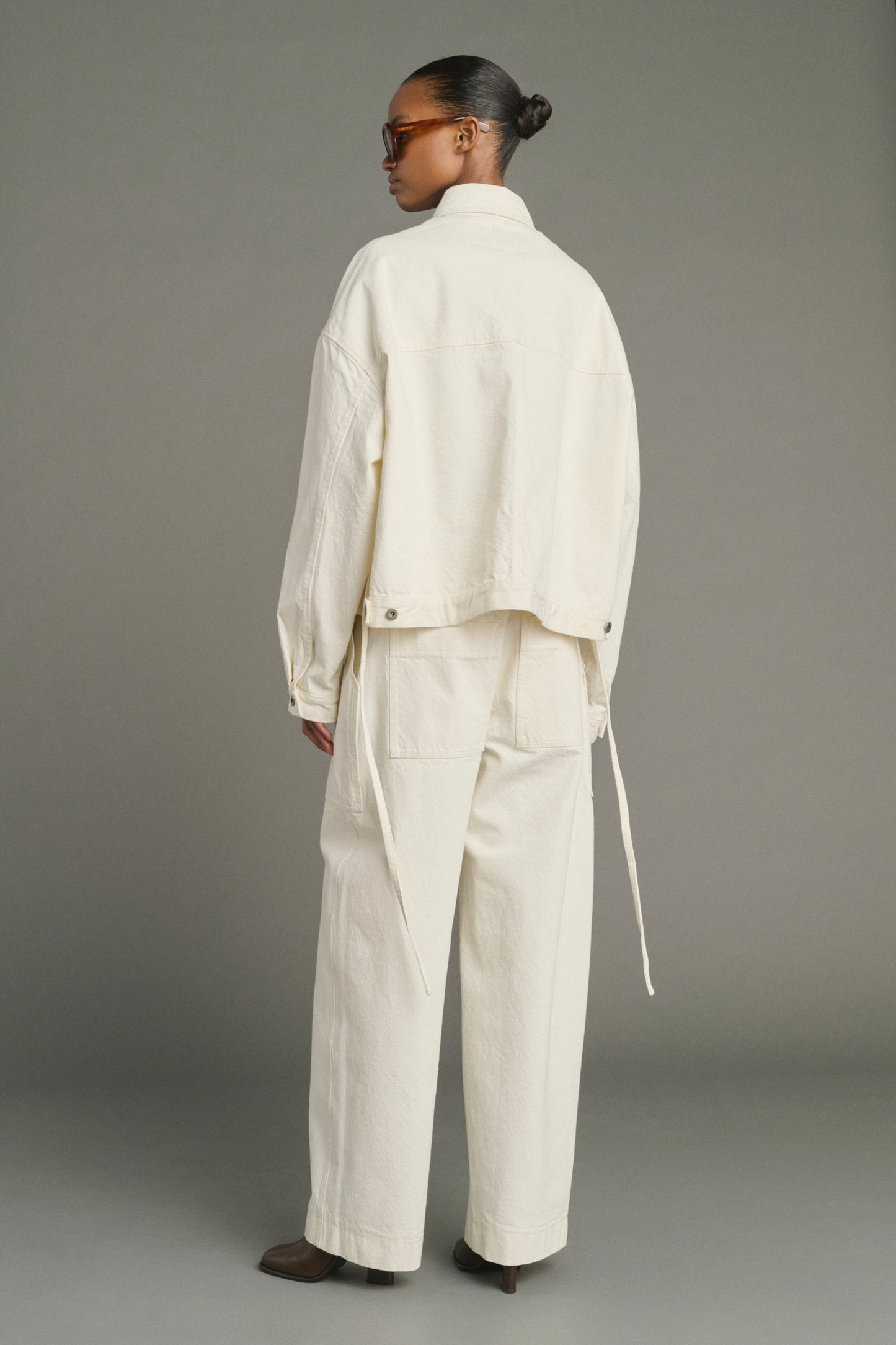 Chaqueta Lys - Crudo - Algodón - Mujer