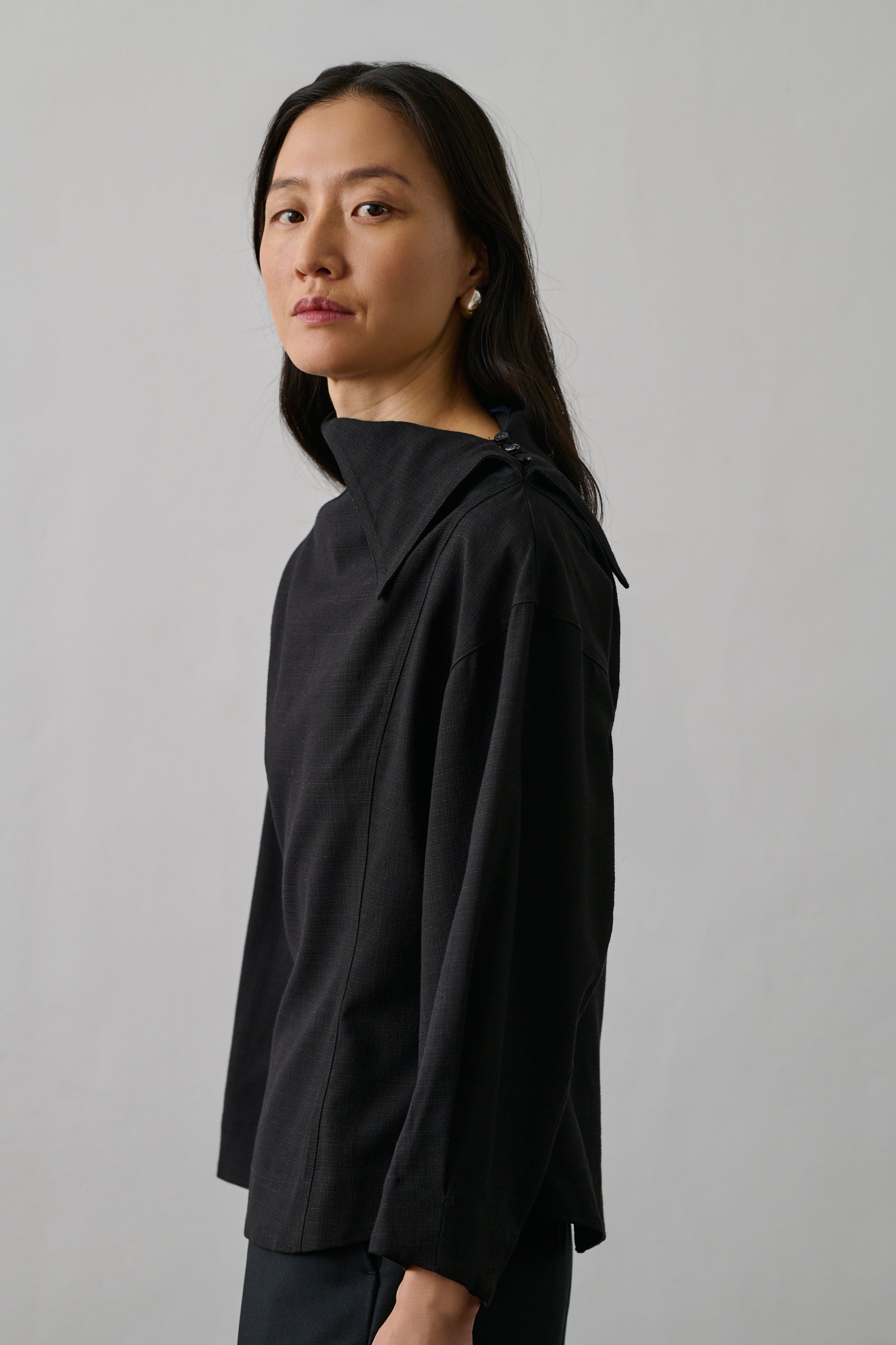 Figari Blouse - Black - Woman