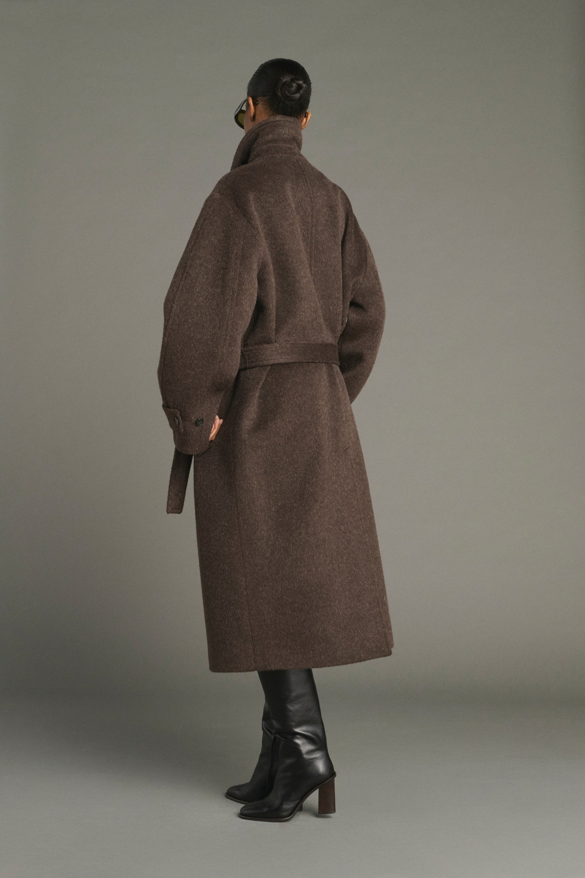Coat JULES Brown