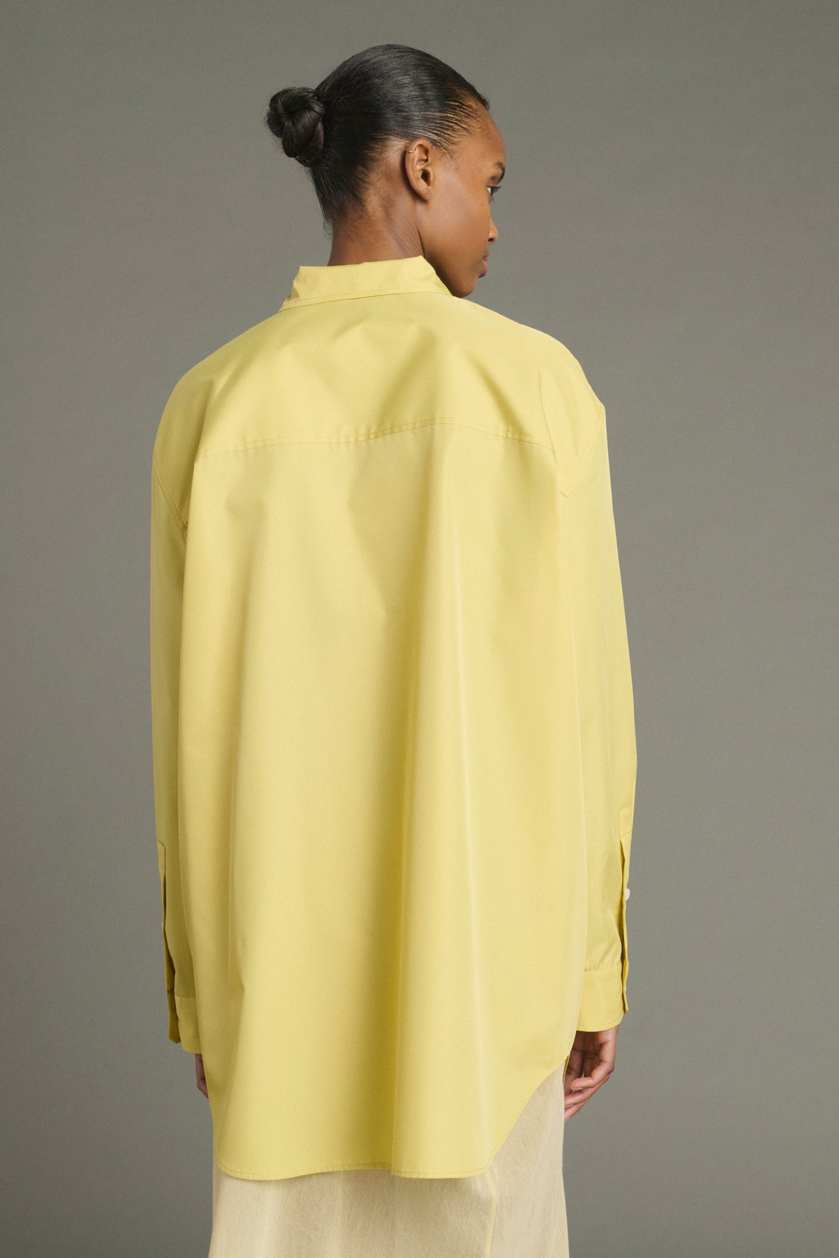 Chemise Kita - Jaune/Beige - Femme vue 4