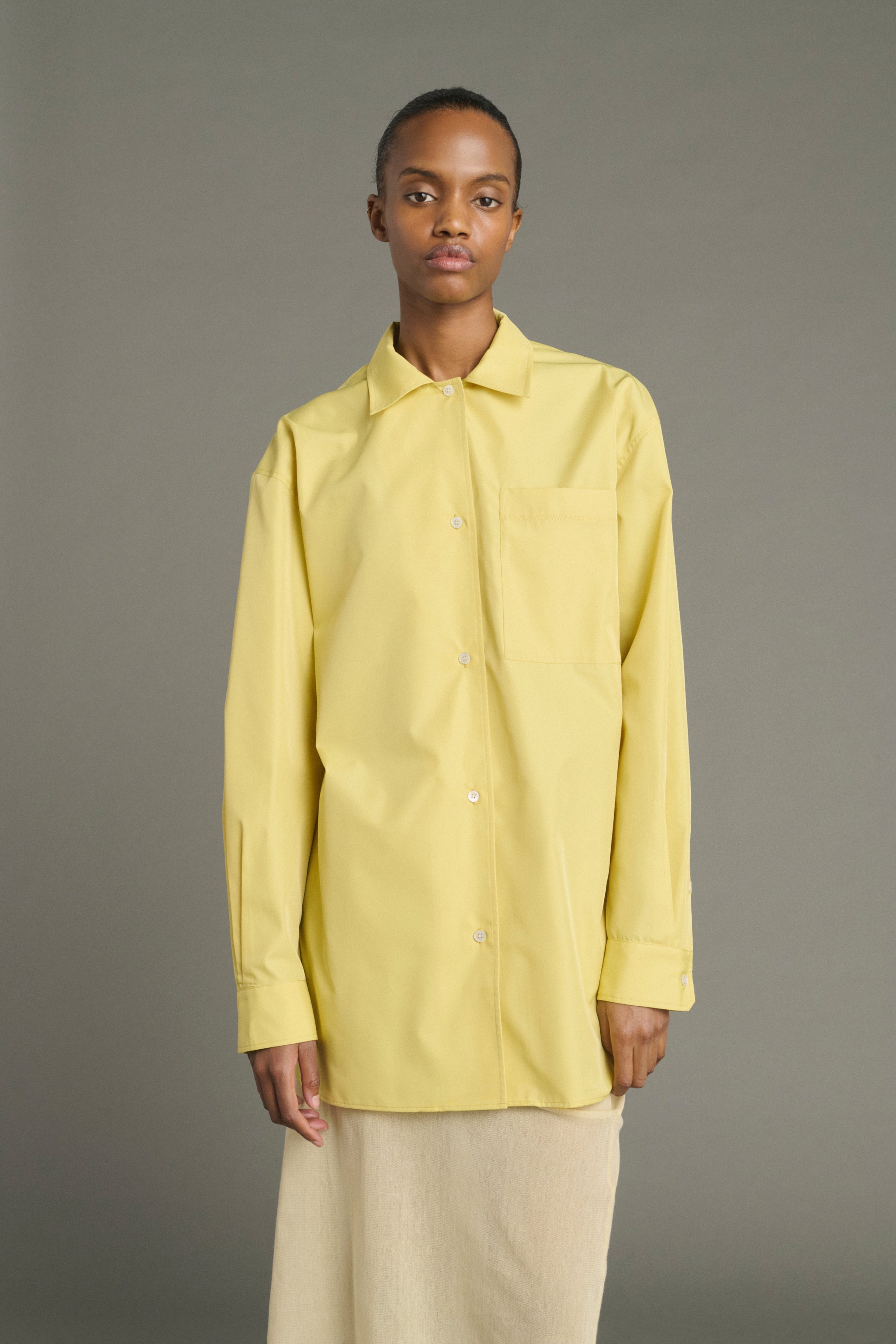 Shirt KITA JAUNE/Beige
