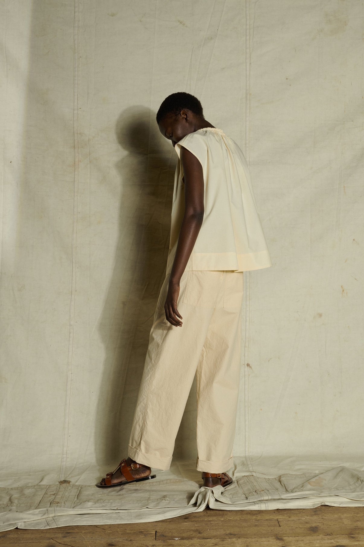 CHEMISE TANGER ECRUE vue 4