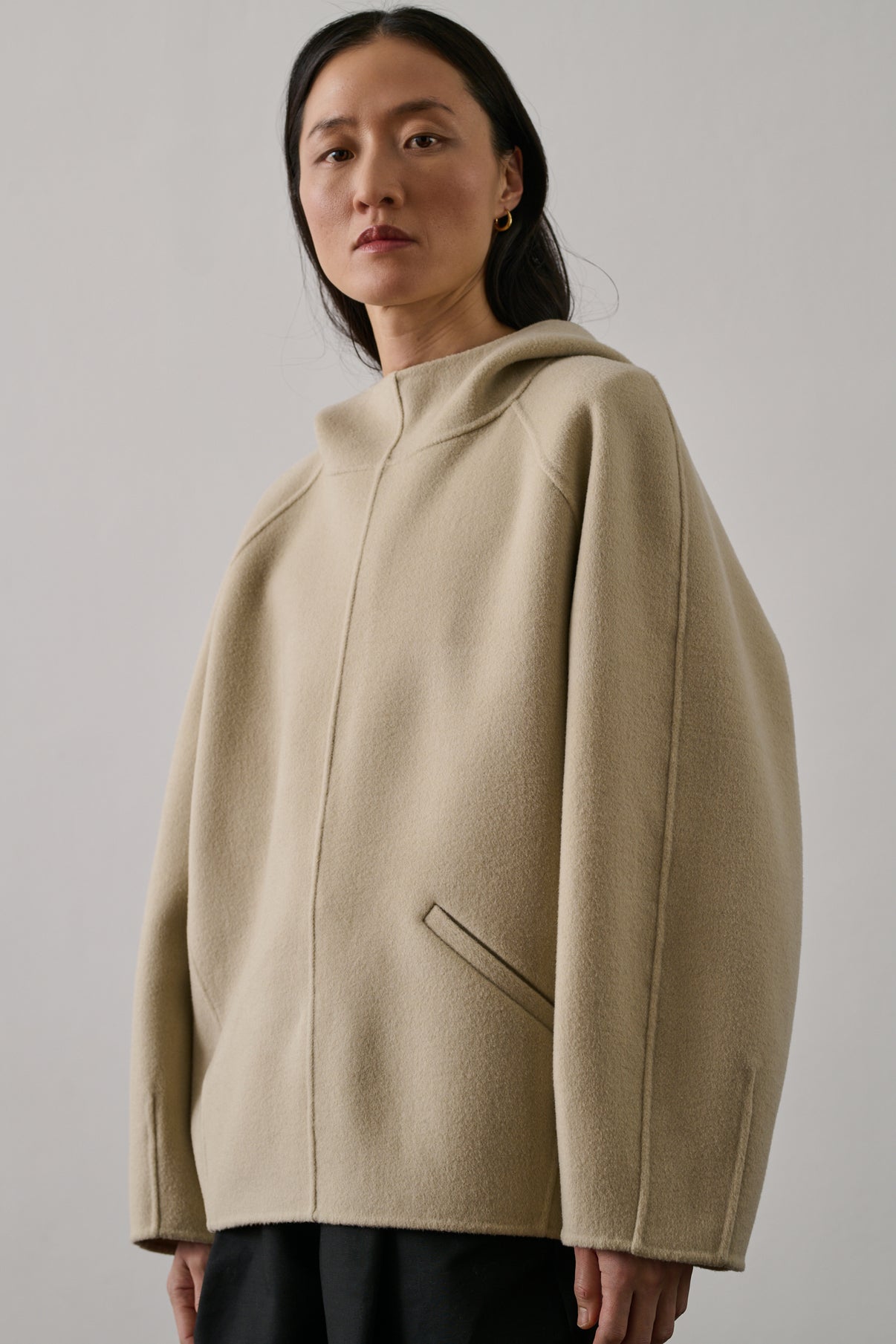 Sweatshirt Gretel - Craie - Laine - Femme vue 1