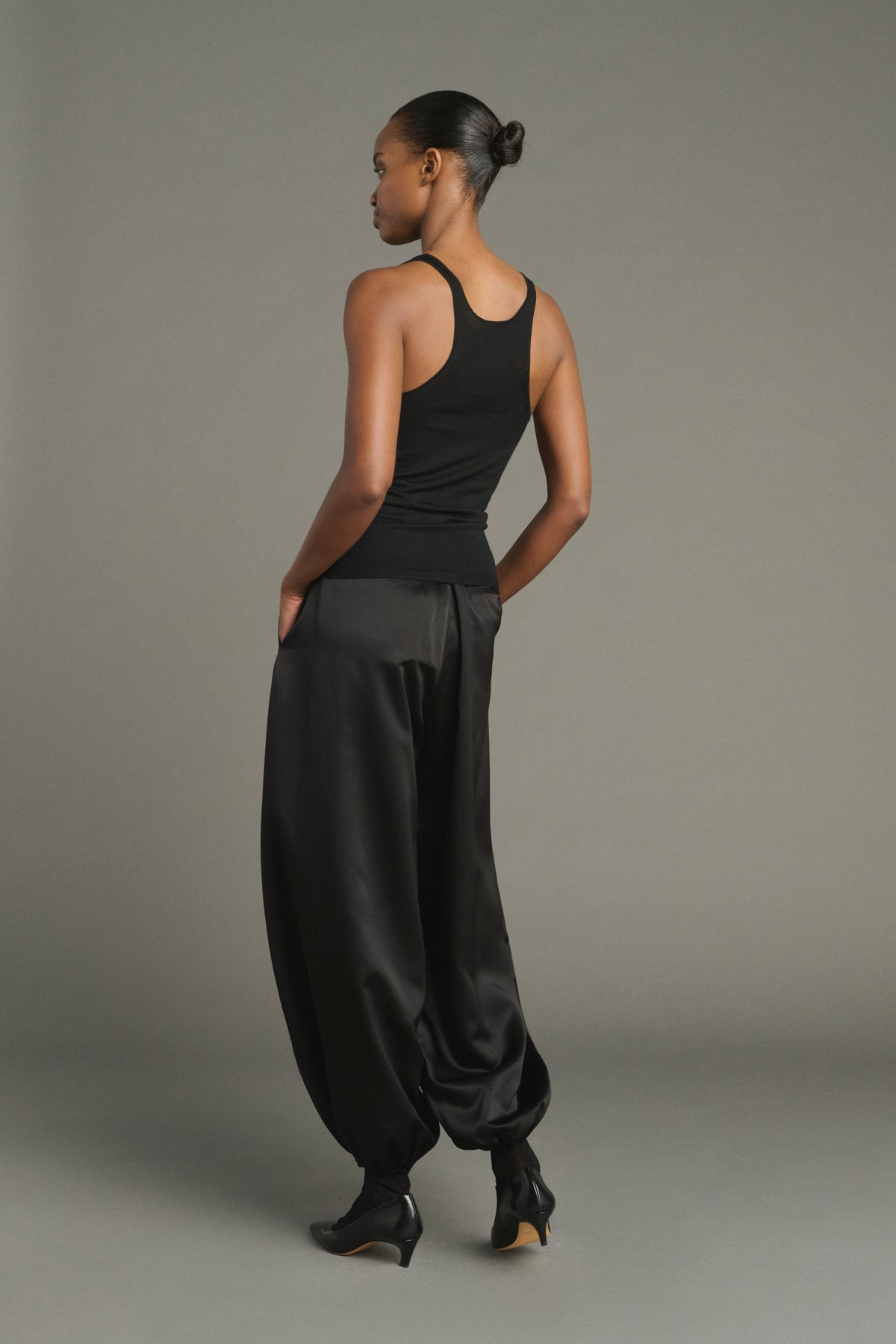 Jersey Juliana - Negro - Lana Merino - Mujer