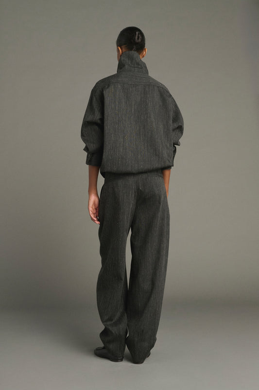 Chemise Lutece - Gris Anthracite - Laine - Femme