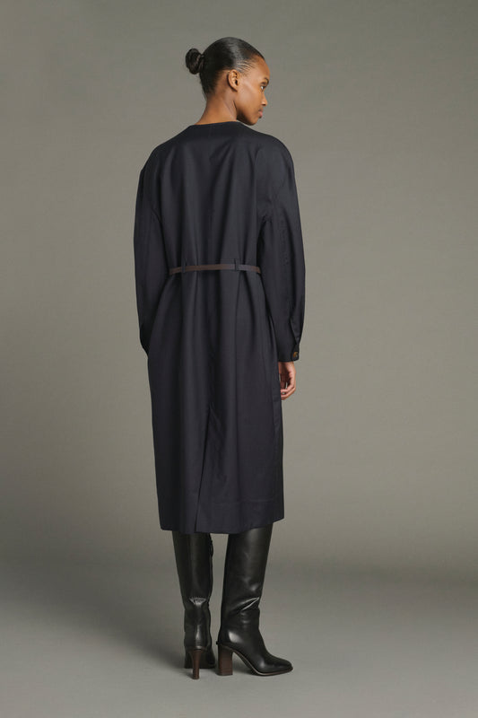 Robe Helie - Bleu/Navy - Laine - Femme