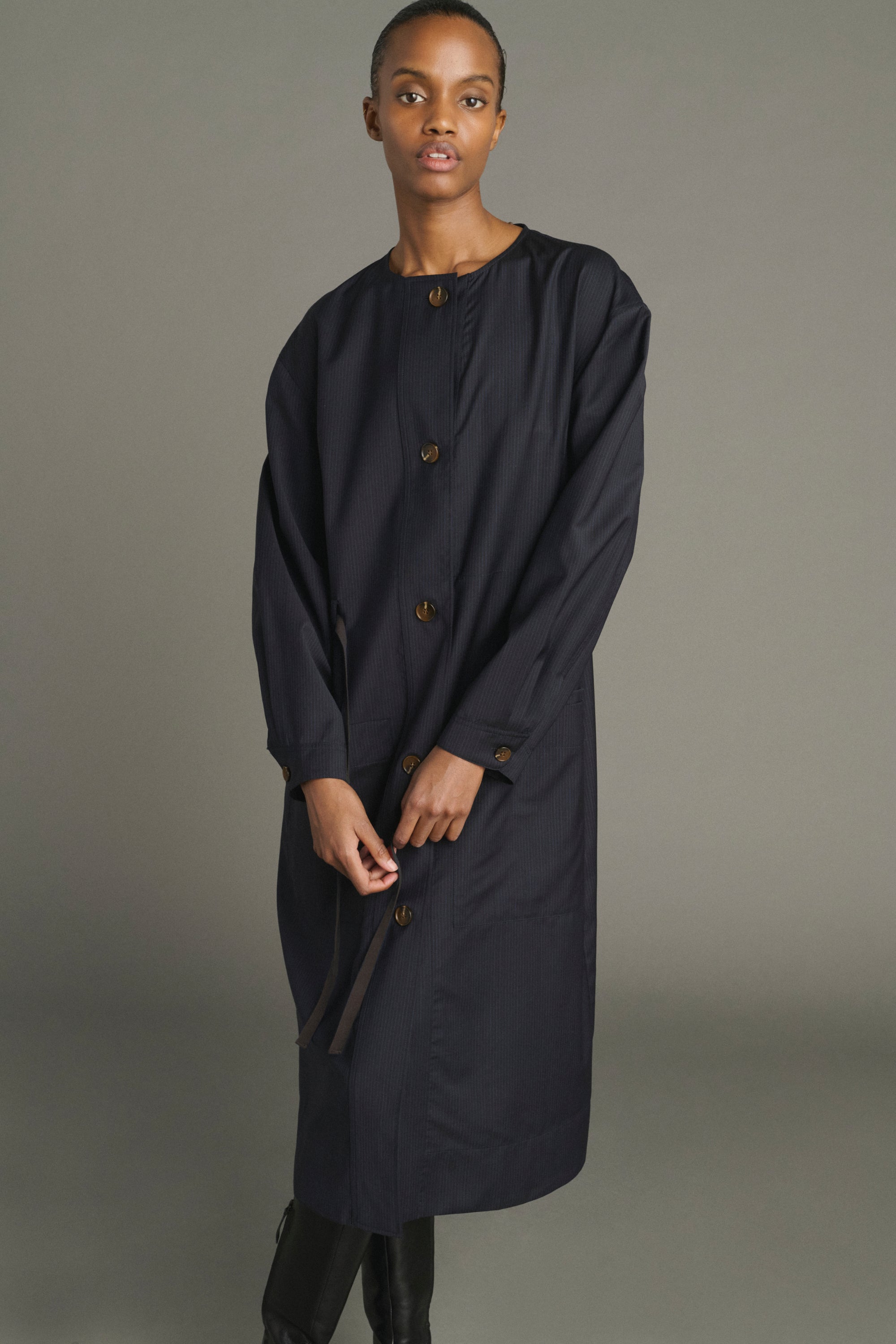 Dress HELIE Blue/Navy