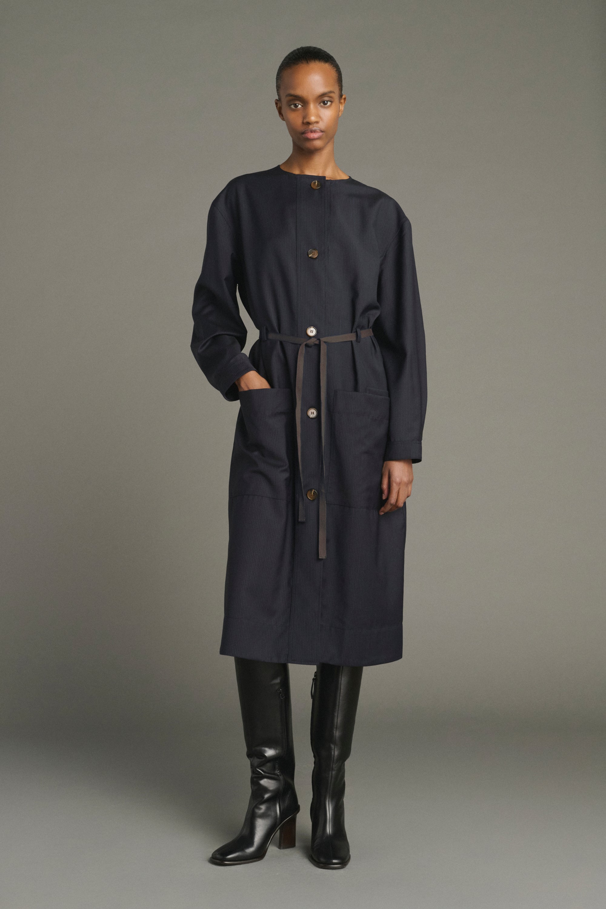 Dress HELIE Blue/Navy