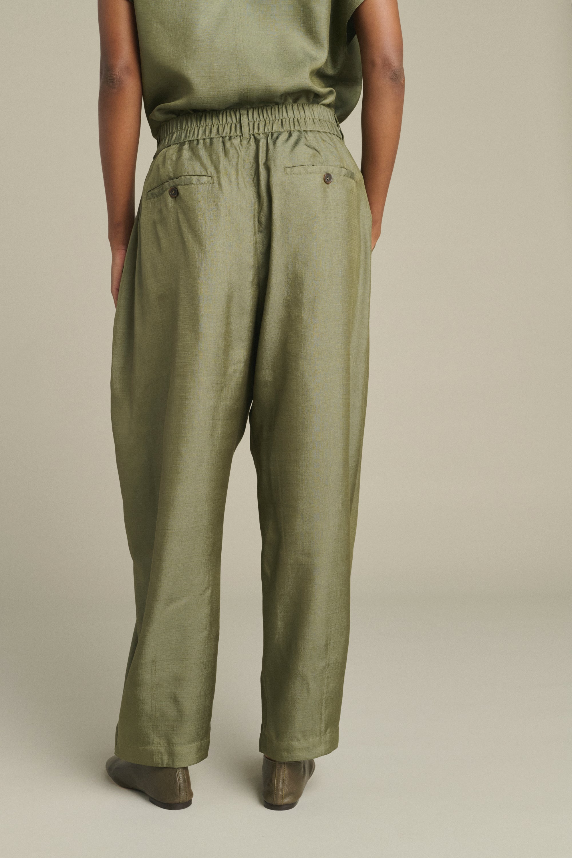 Trousers VERNON Sage Green