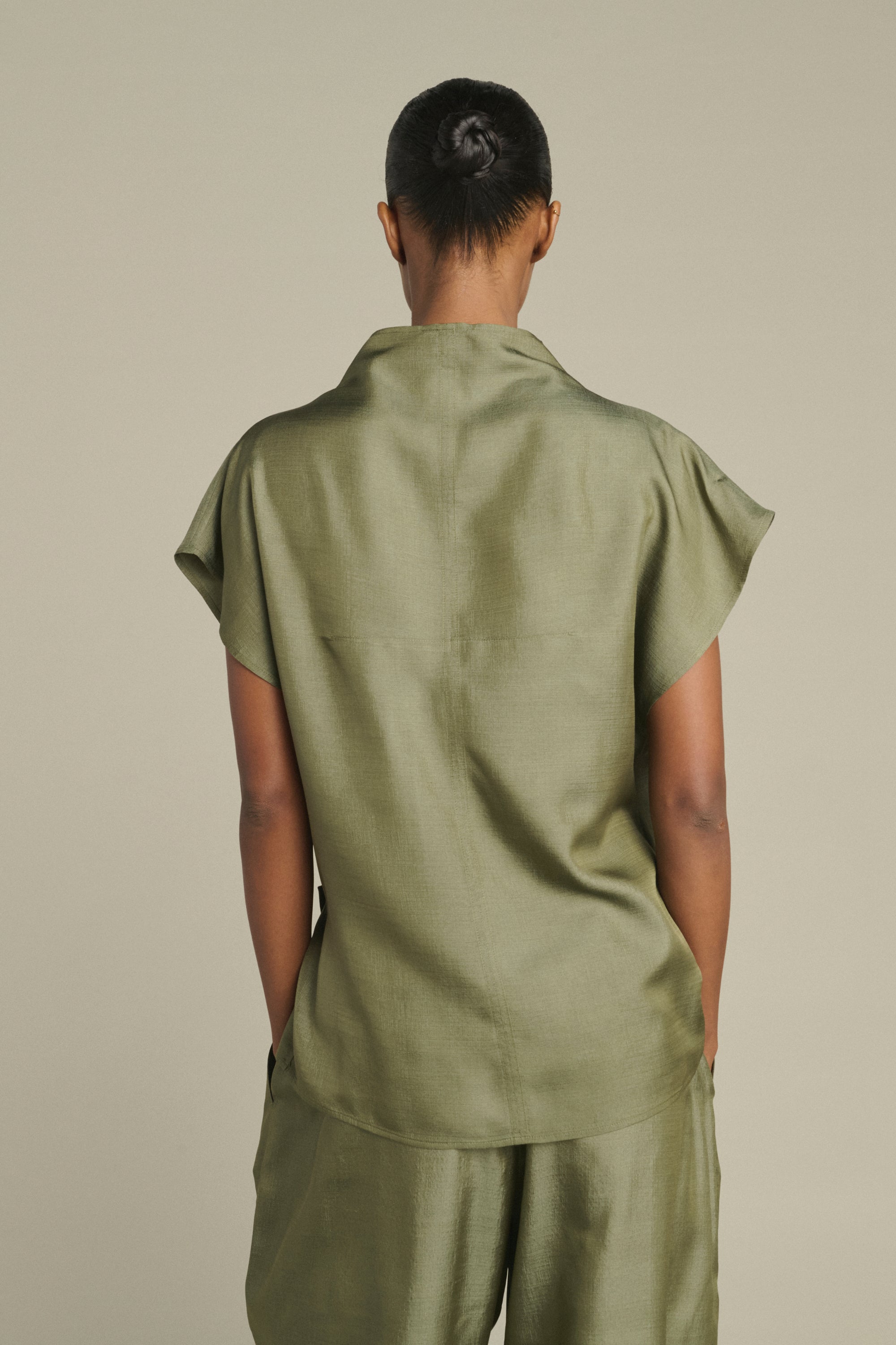 Blouse KORA Sage Green