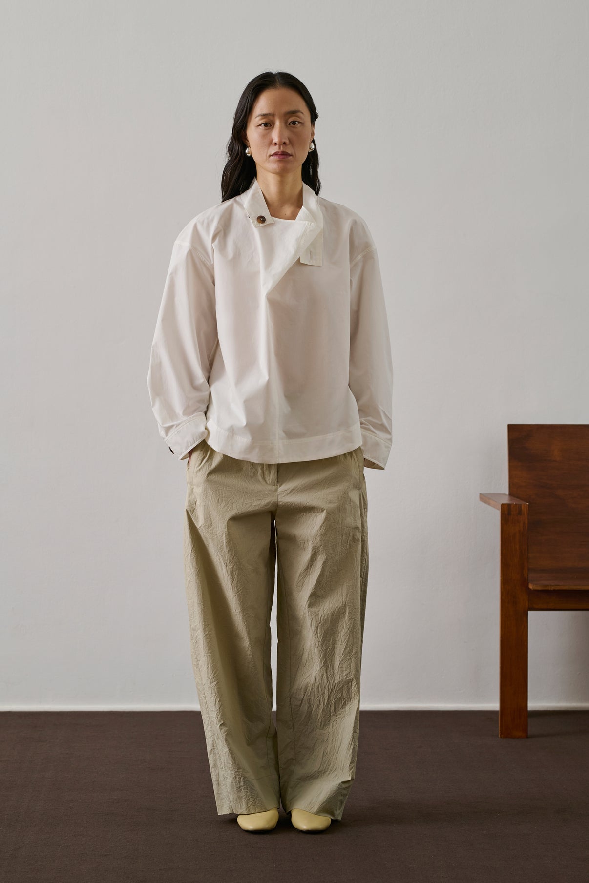 Blouse Felicite - Blanc Cassé - Coton - Femme vue 3