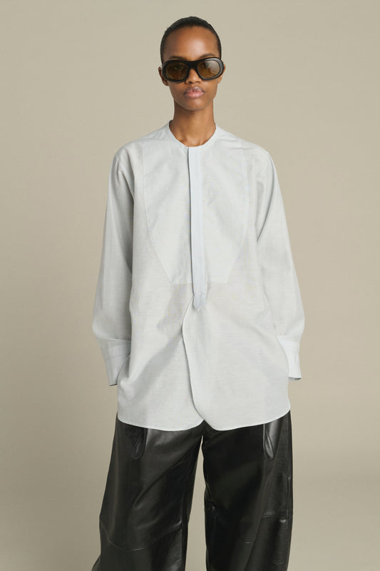 Chemise Anora - Bleu Pâle - Coton - Femme