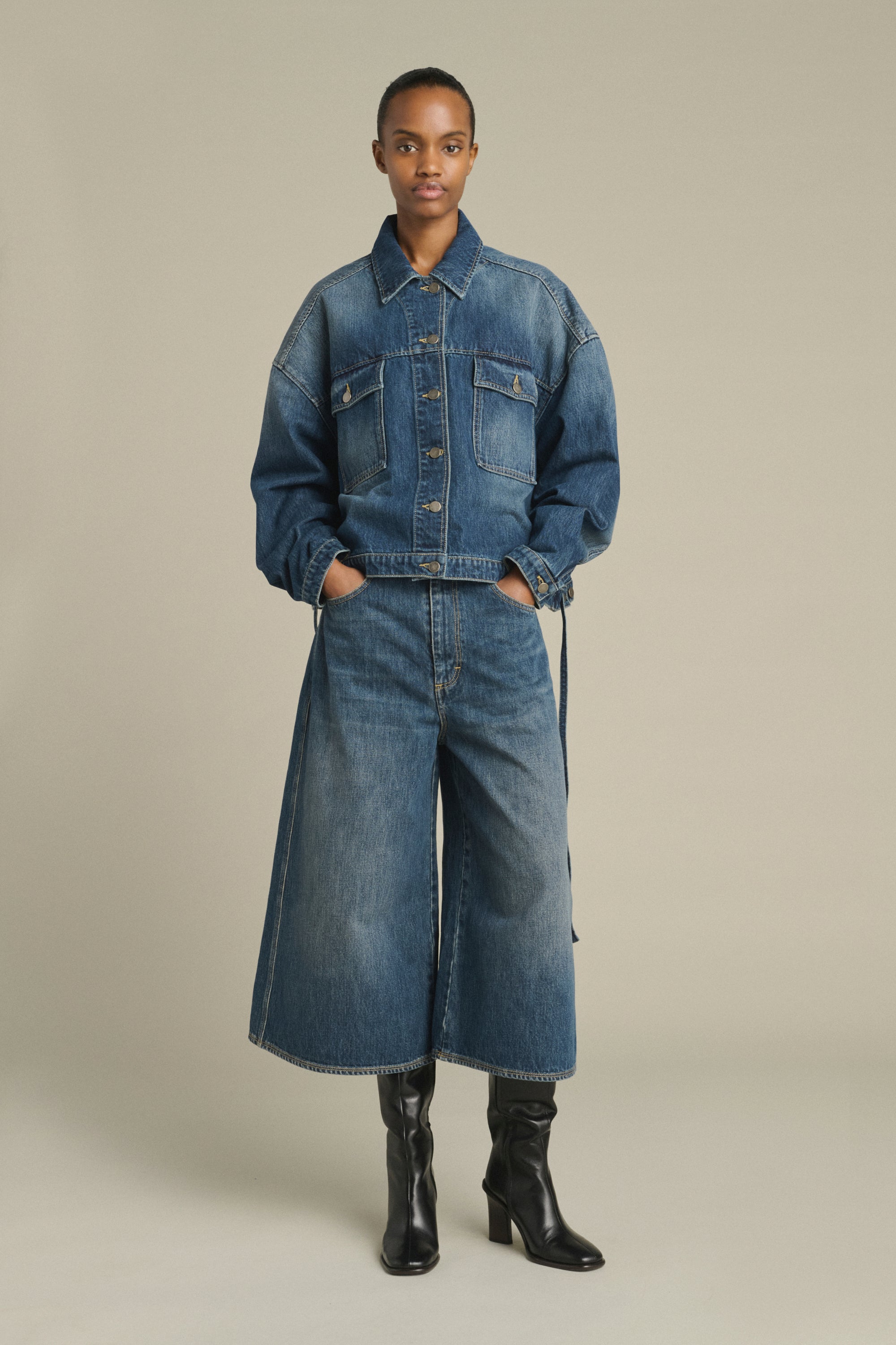 Jacket LYS Denim Washed Blue
