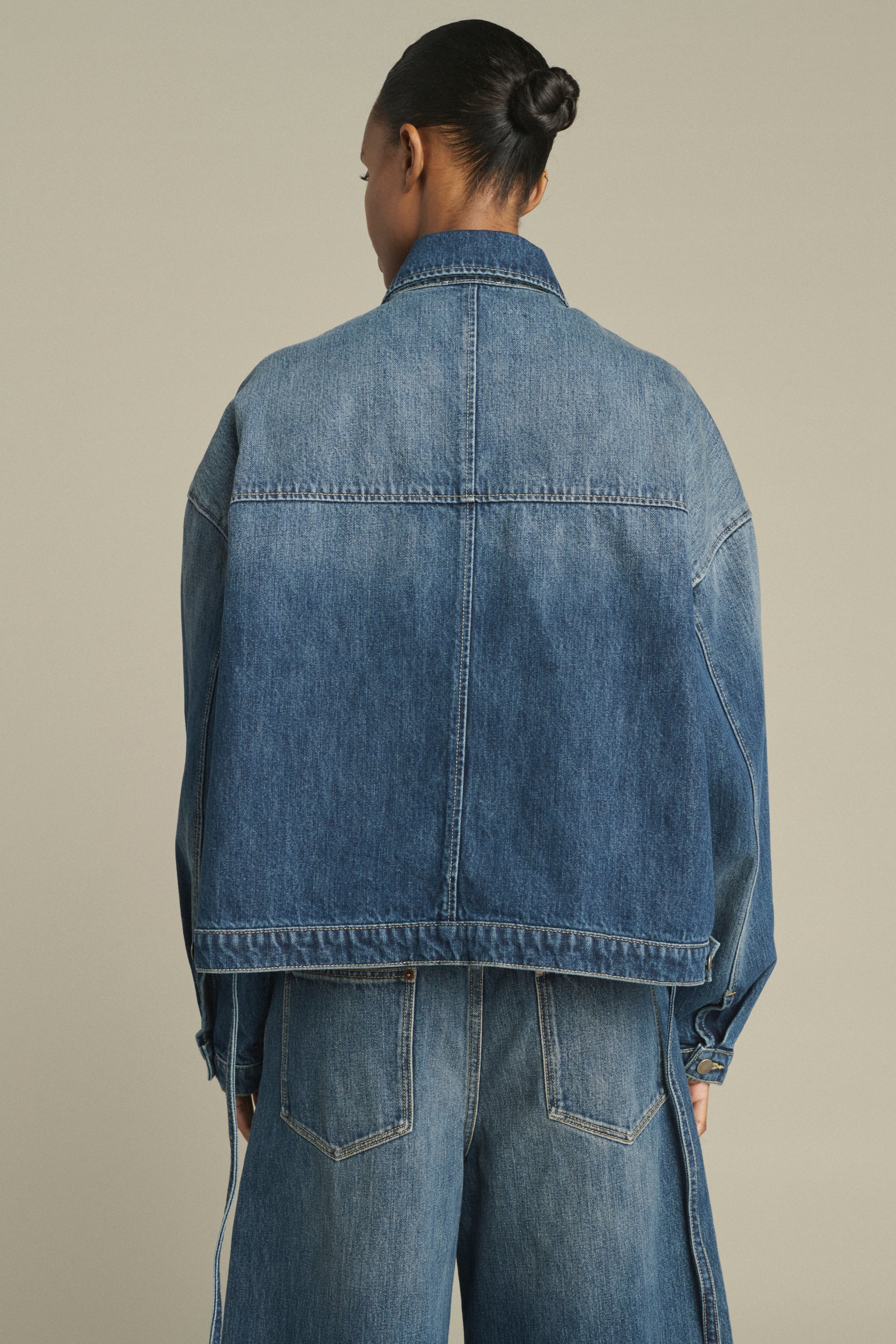 Jacket LYS Denim Washed Blue