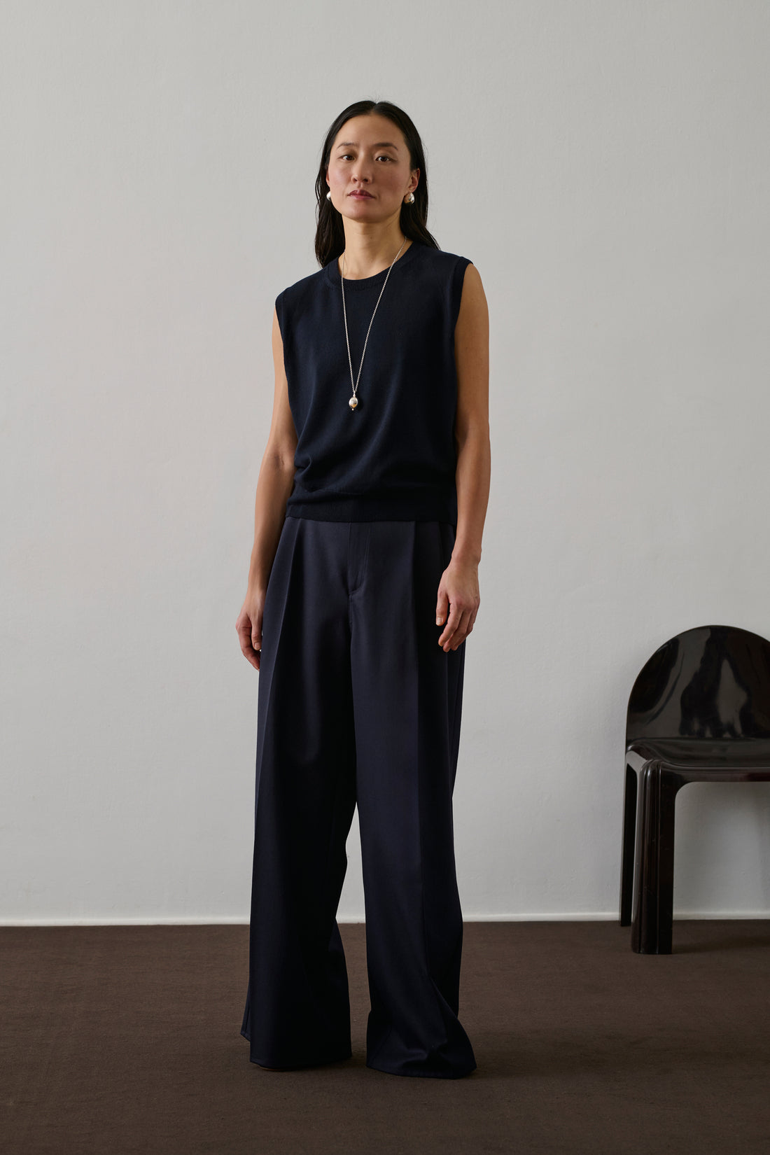 Pull Fargo - Navy - Laine - Femme