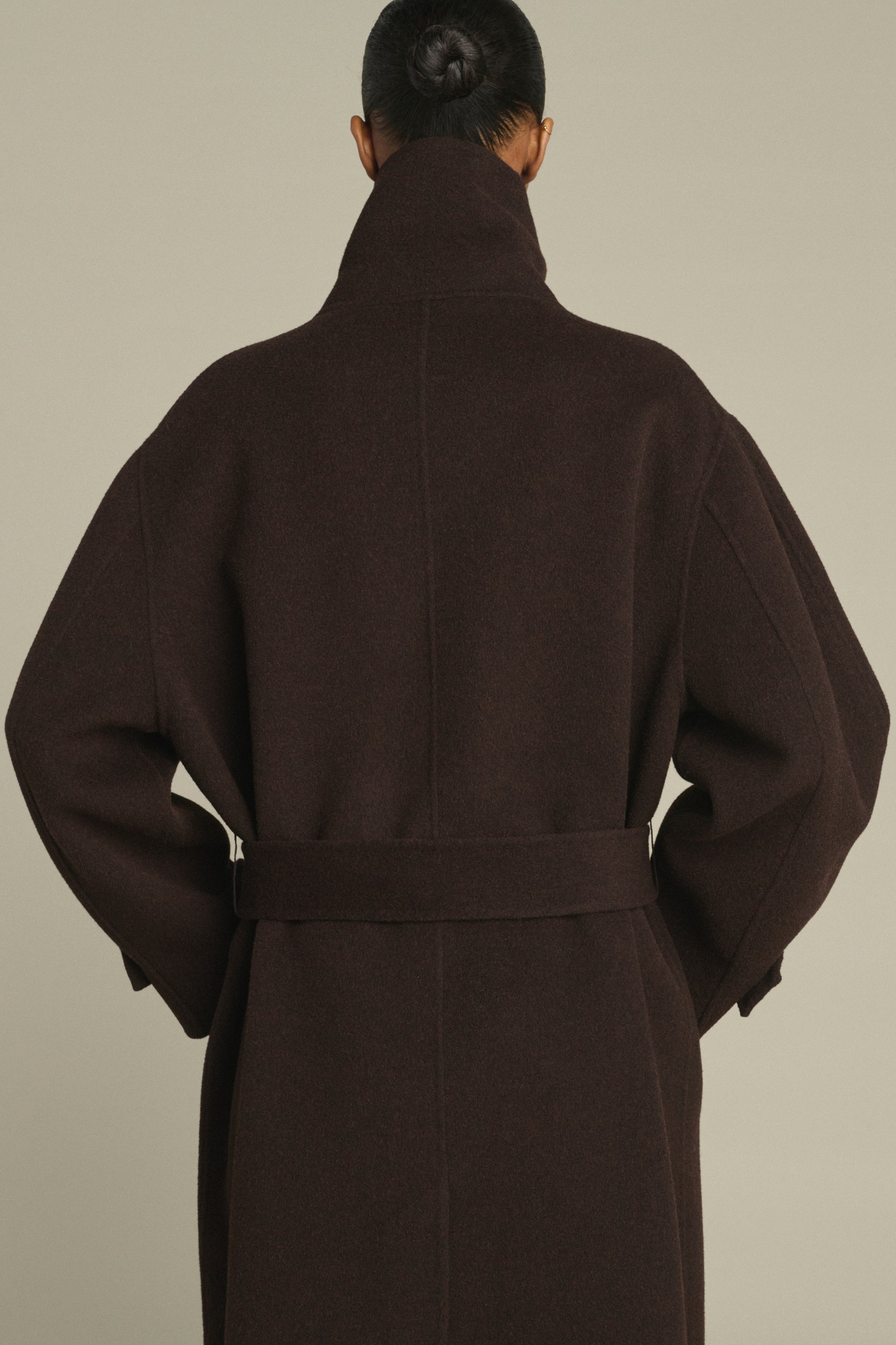 Coat JAMES Dark Brown