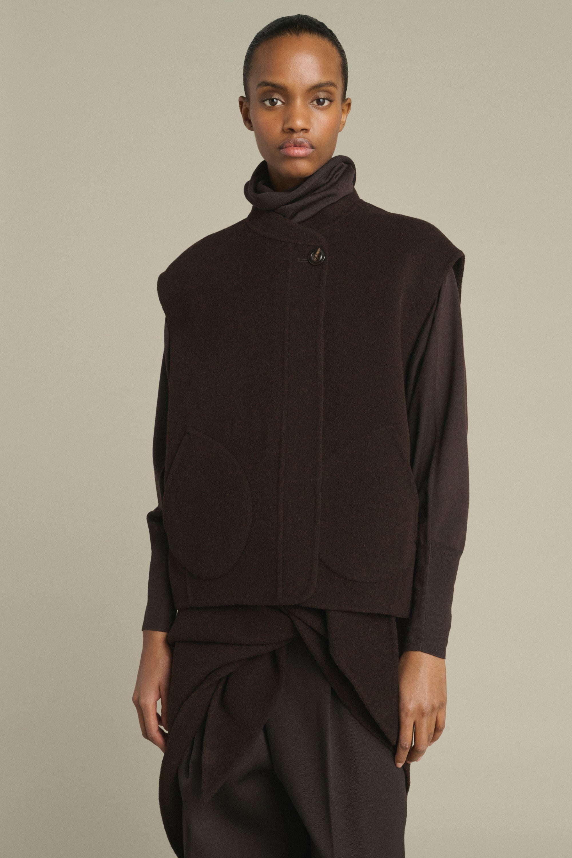 Jacket ADELINE Dark Brown