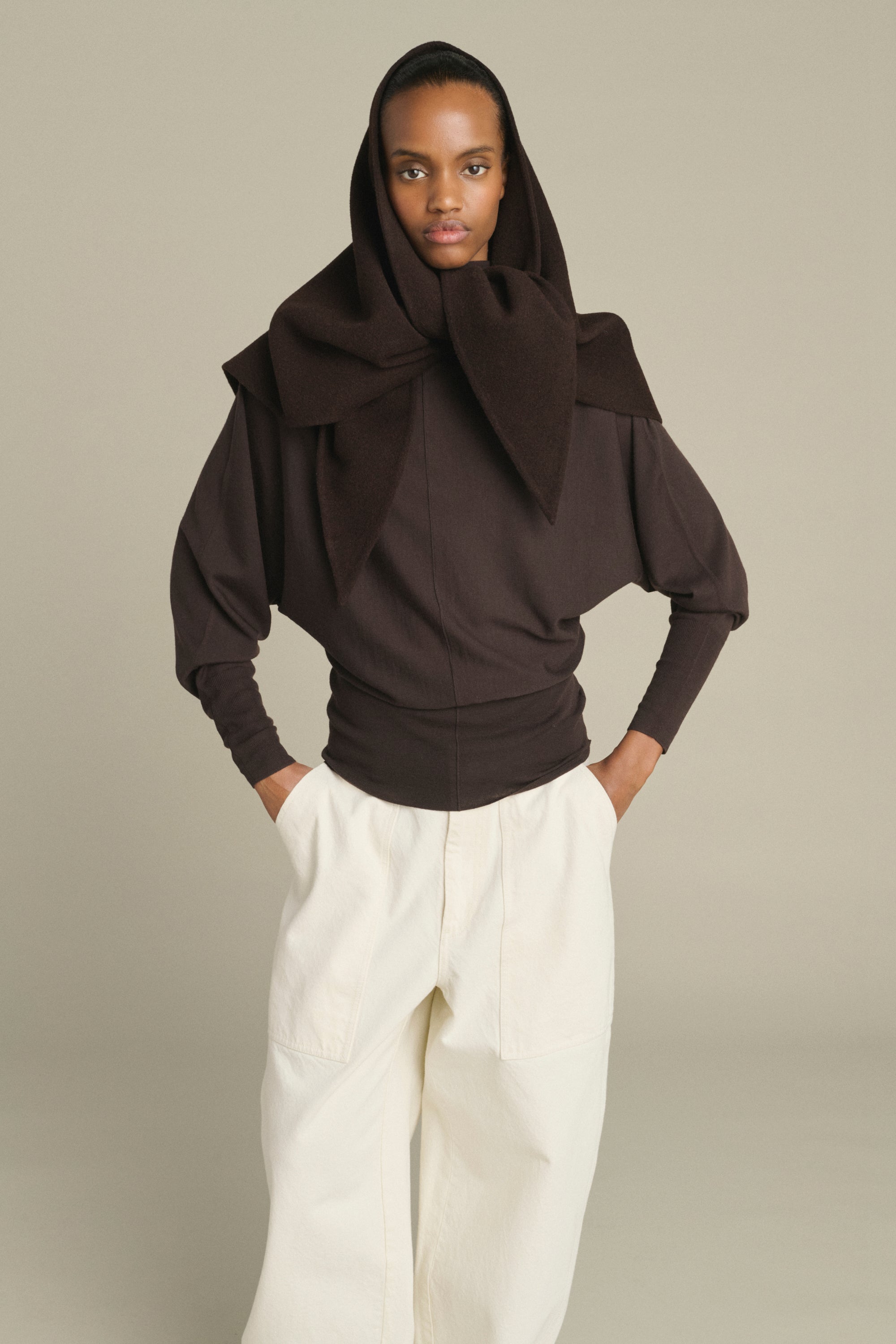 Cape JAMELIA Dark Brown