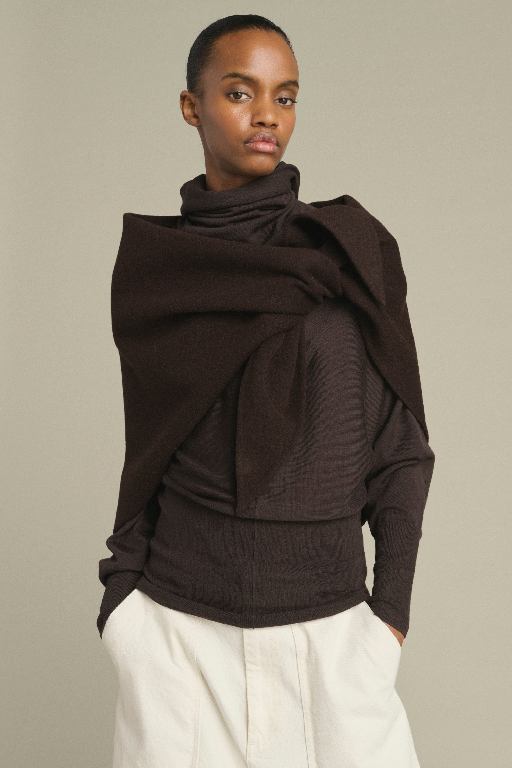 Cape JAMELIA Dark Brown