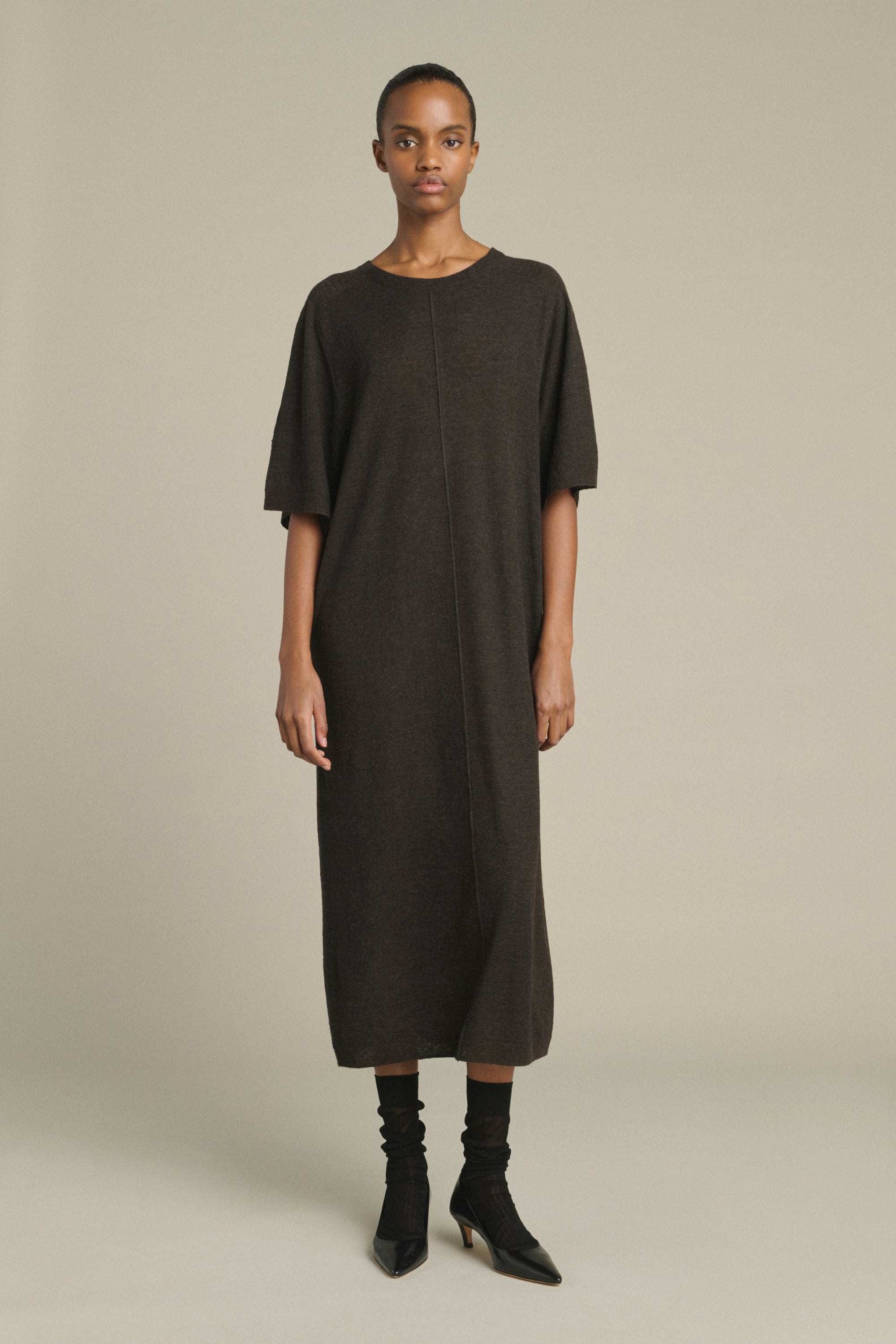 Dress JUDY Brown