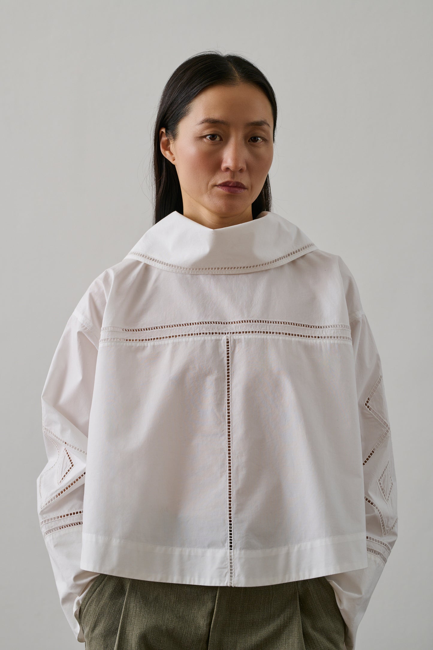 Chemise Guillemette - Blanc - Coton - Femme