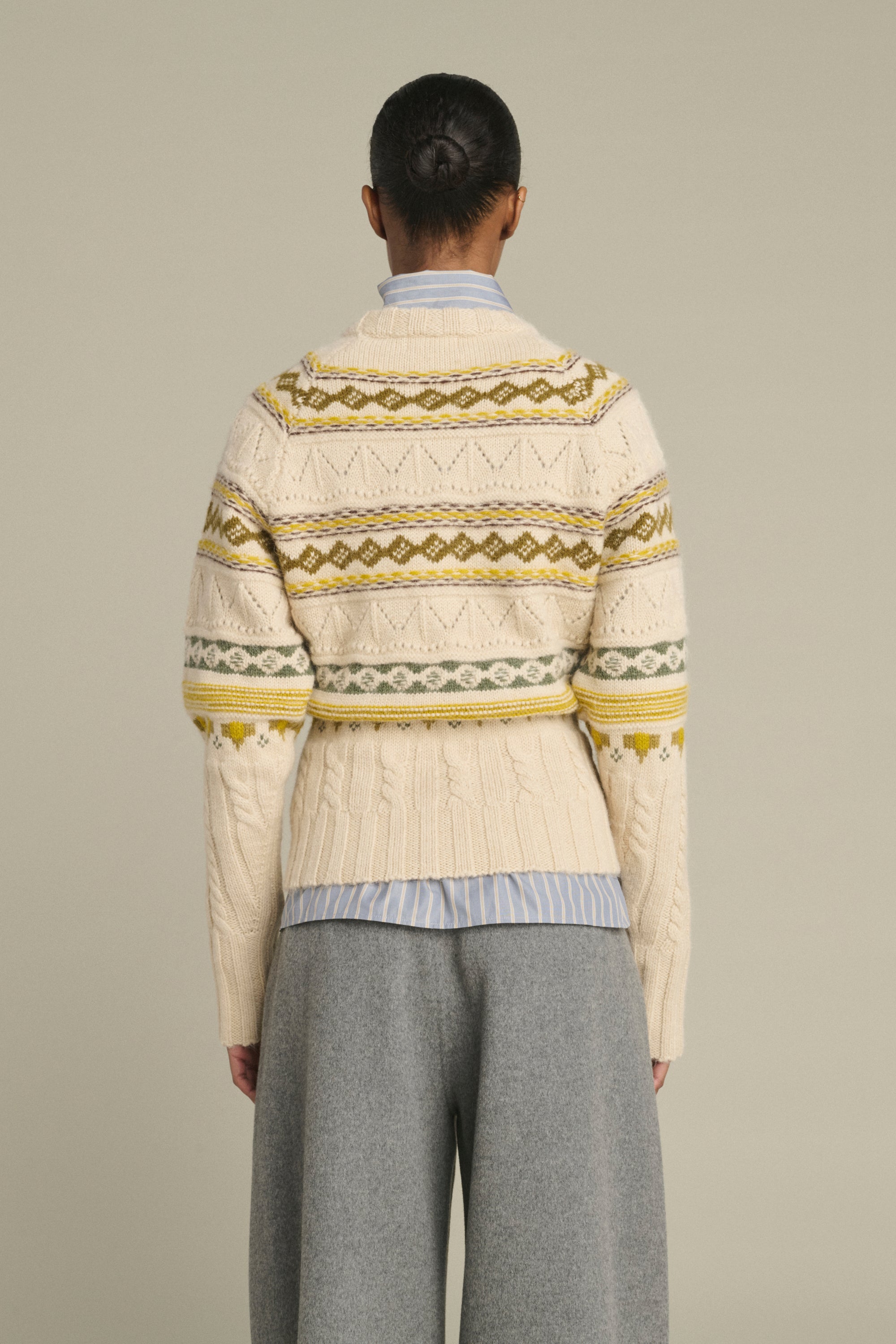 Sweater LUIS MULTICO Beige