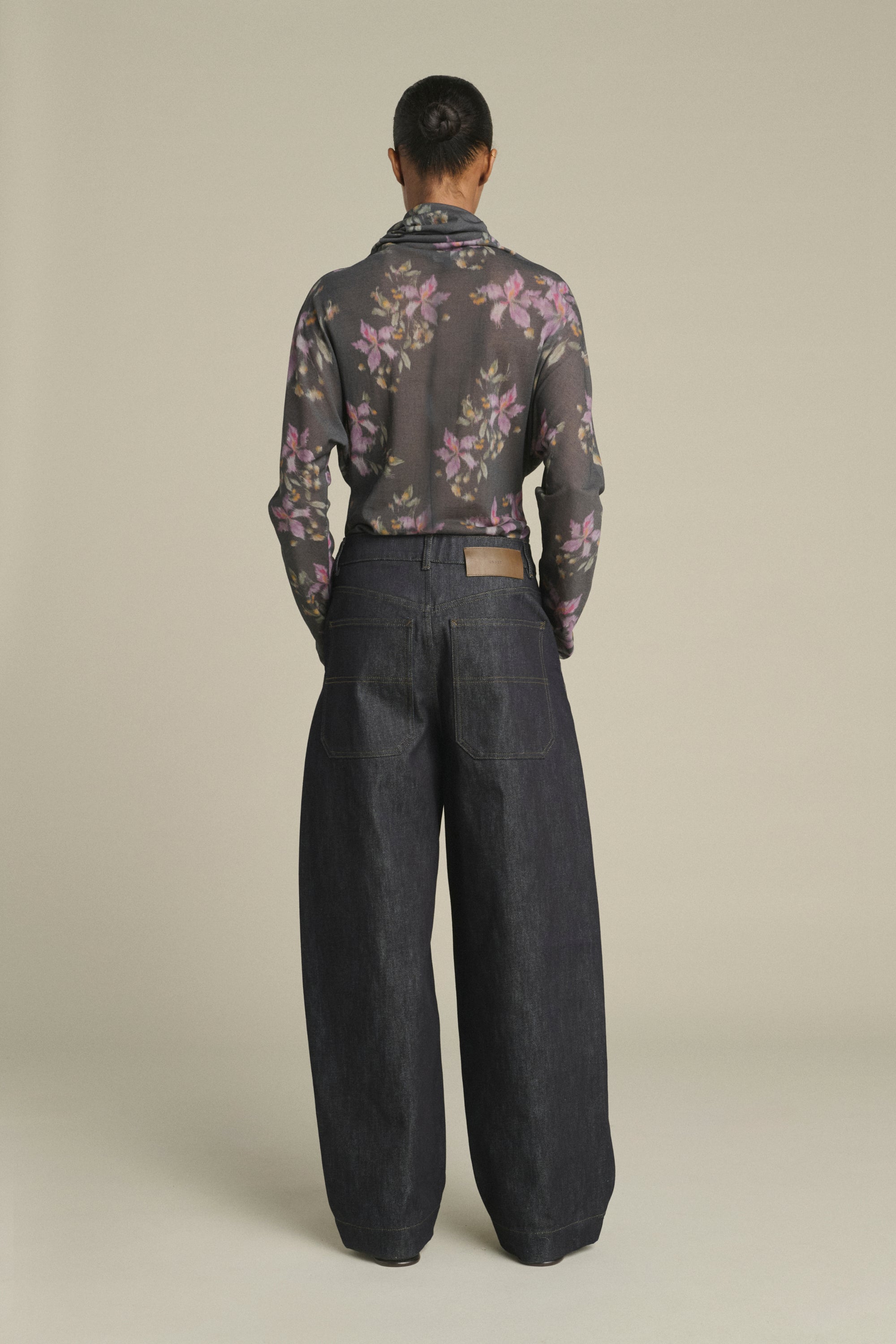 T-shirt LISIA Charcoal/Purple