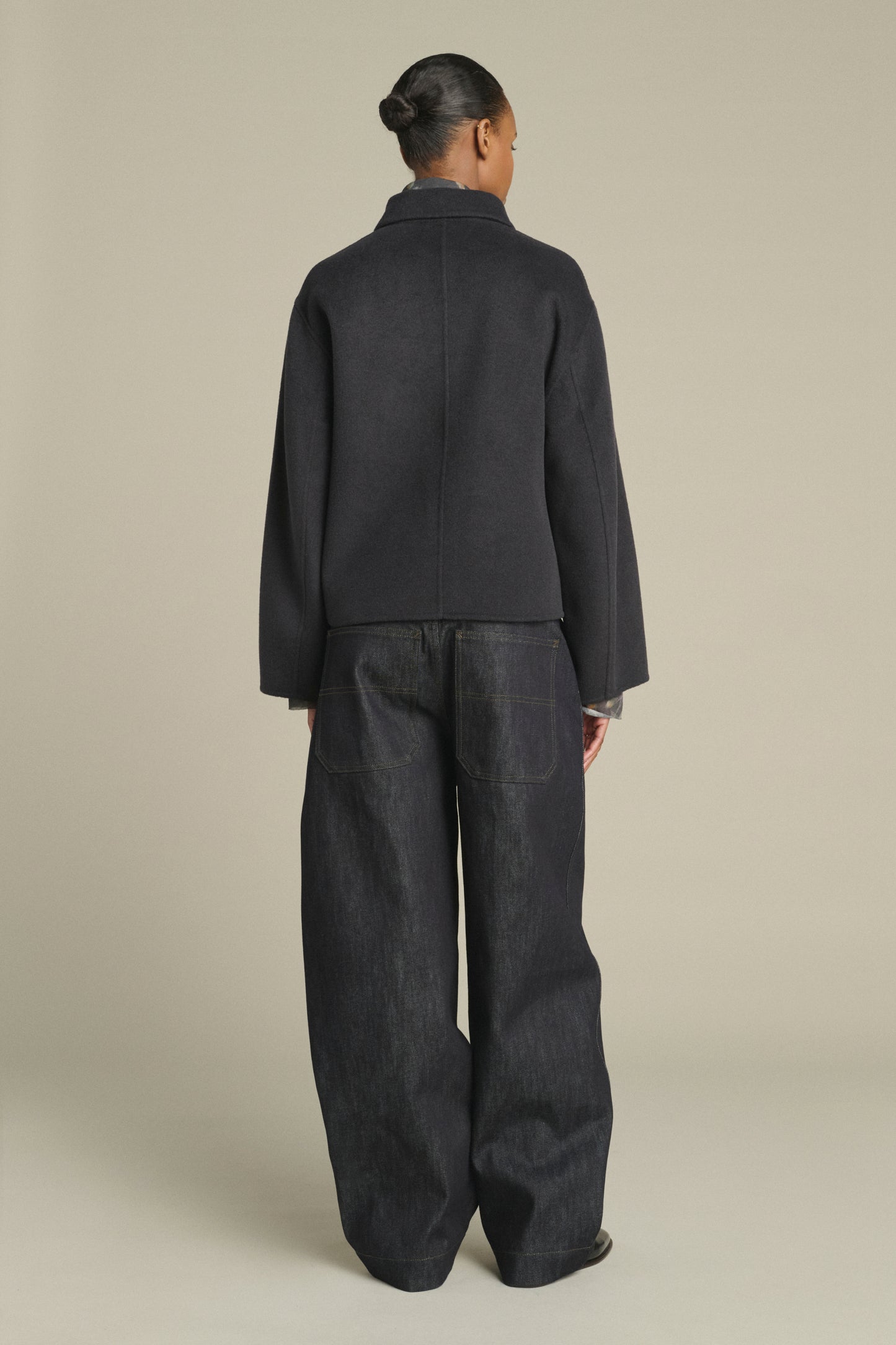 Manteau Gyoda - Charbon - Laine - Femme
