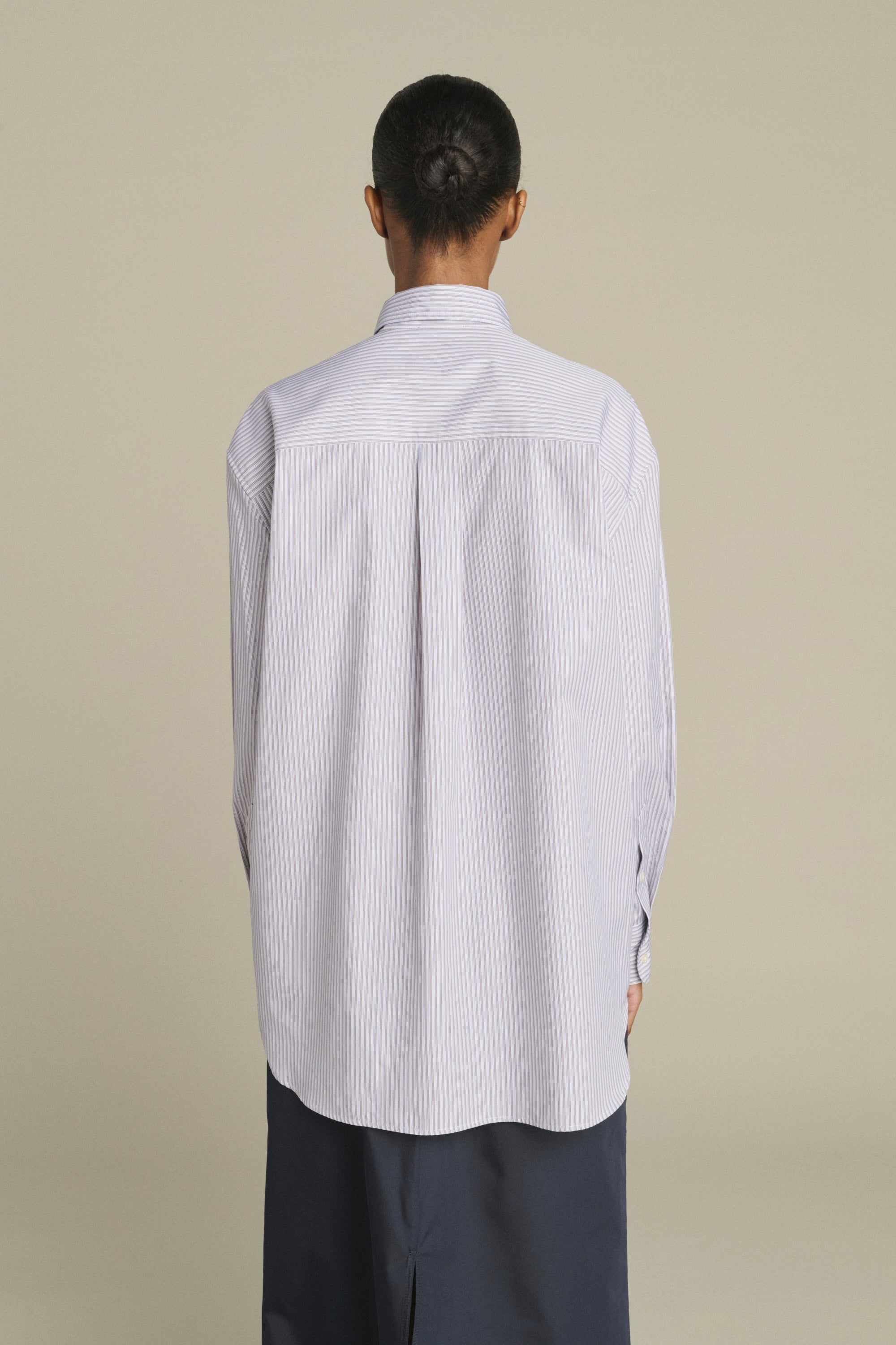 Camicia CARLOTTA Blu/Beige